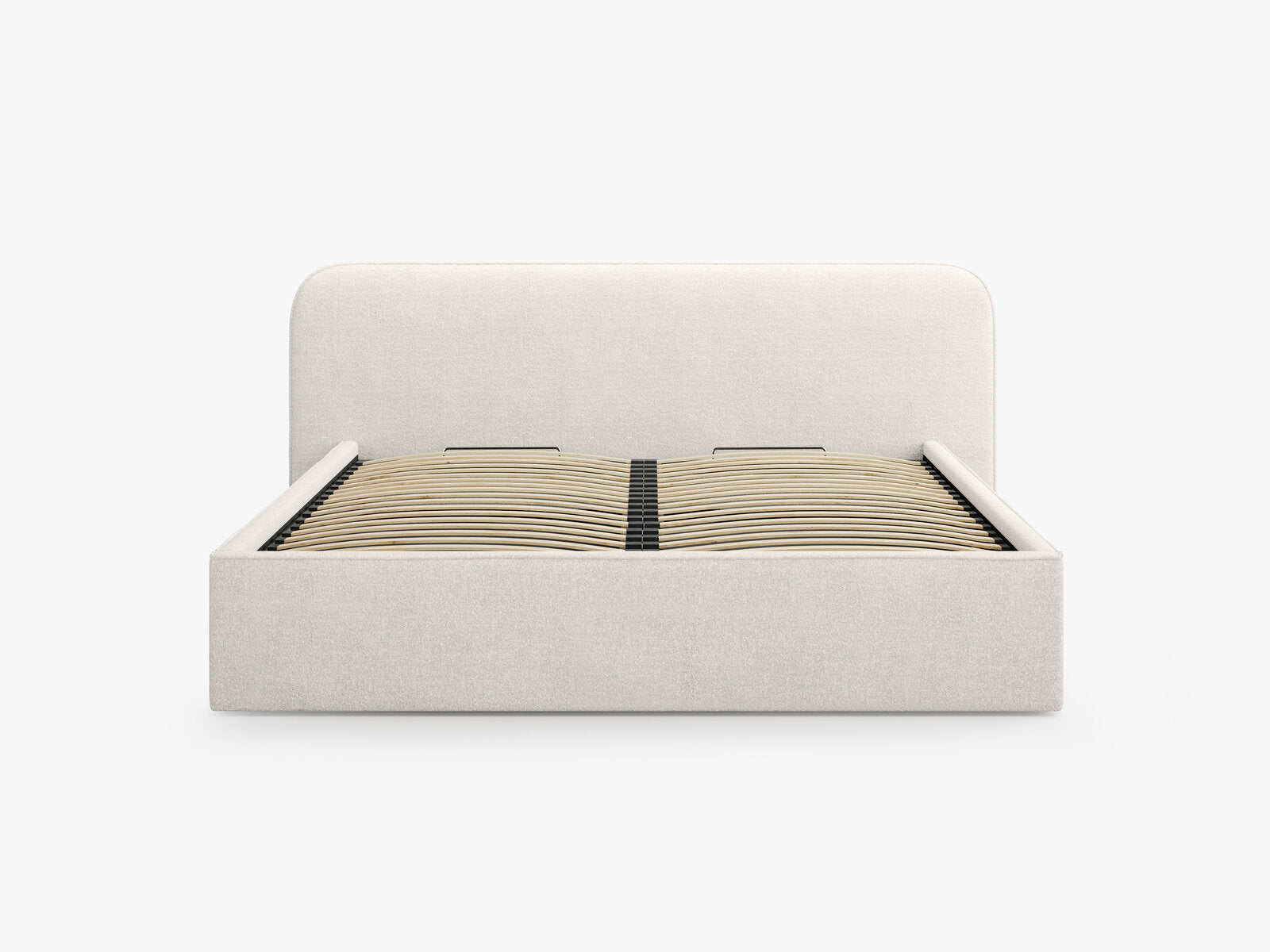 Micadoni Bett Elizabeth Boucle Monet Grau Beige Melange