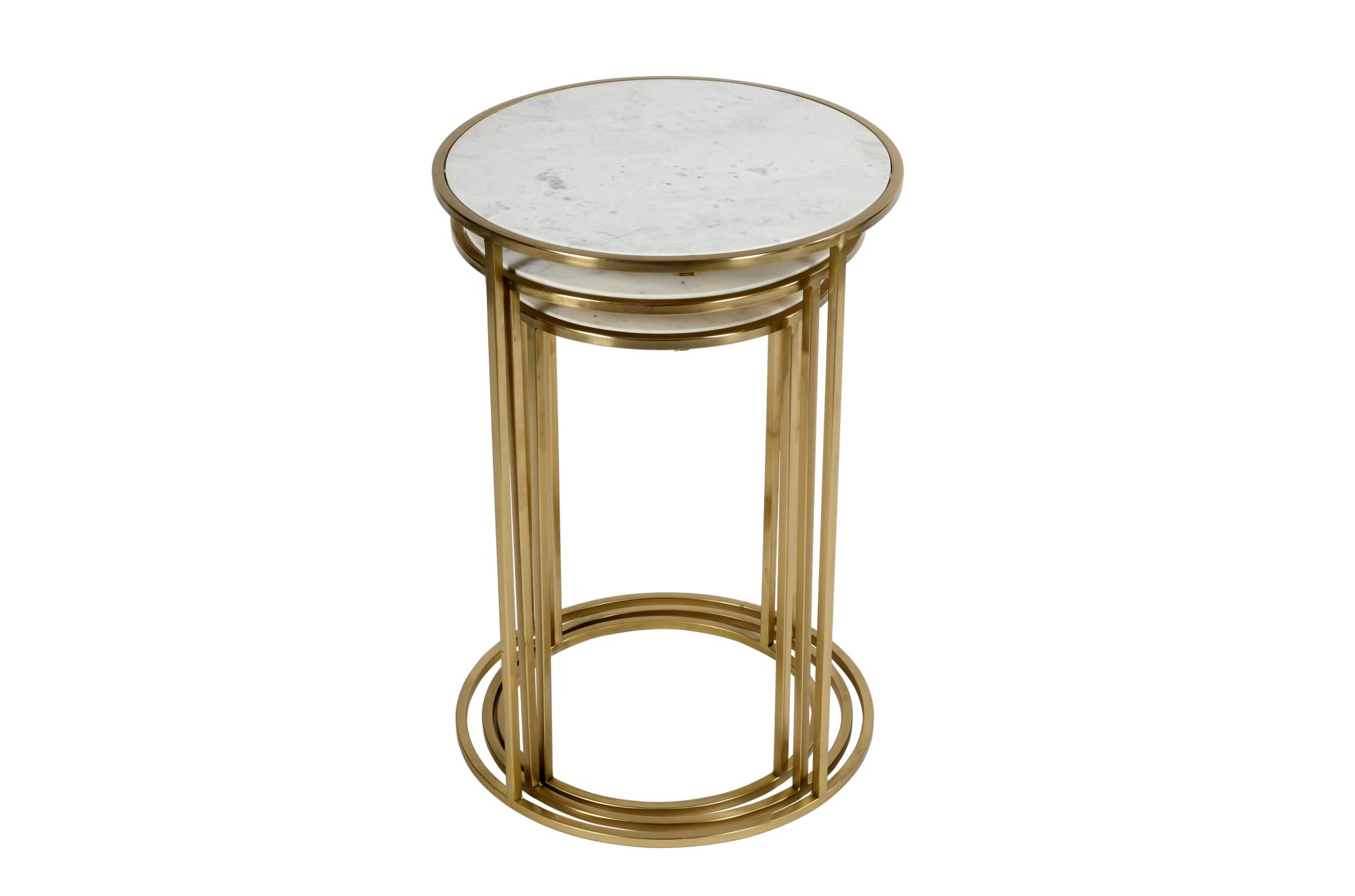 Livin Hill Tischsatz rund Avola Gold AV2130-39