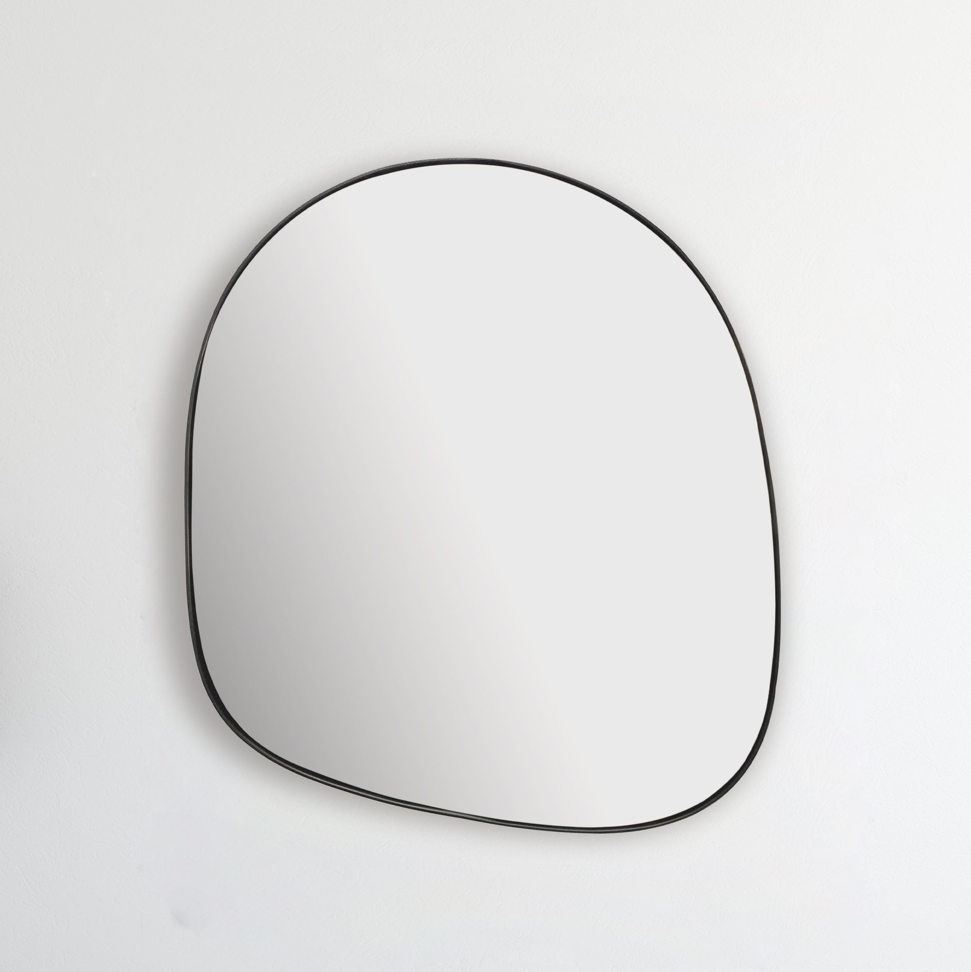 Wandspiegel Risor Schwarz 53 × 2,5 × 60 cm