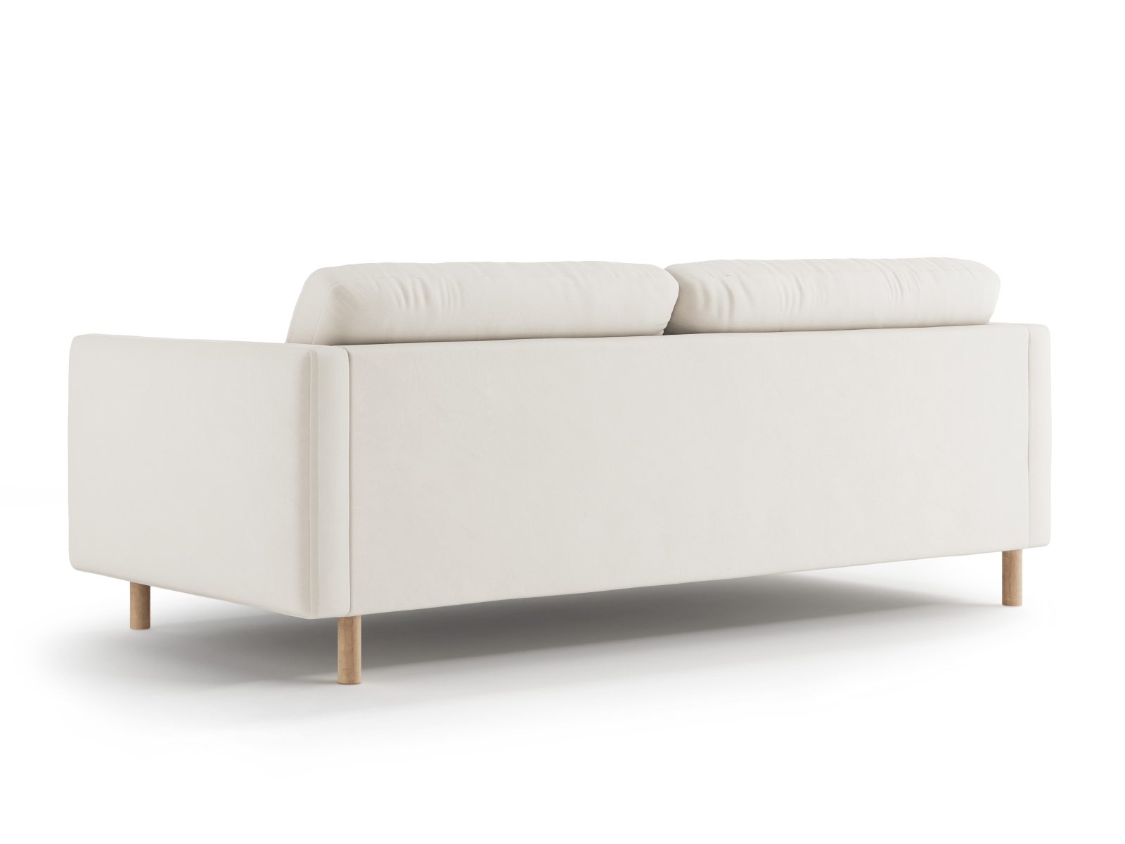 Micadoni Sofa Eden 4-Sitzer Samt Beige