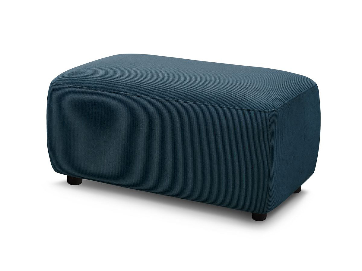 Bobochic Enjoy Pouf Cordsamt Dunkelblau