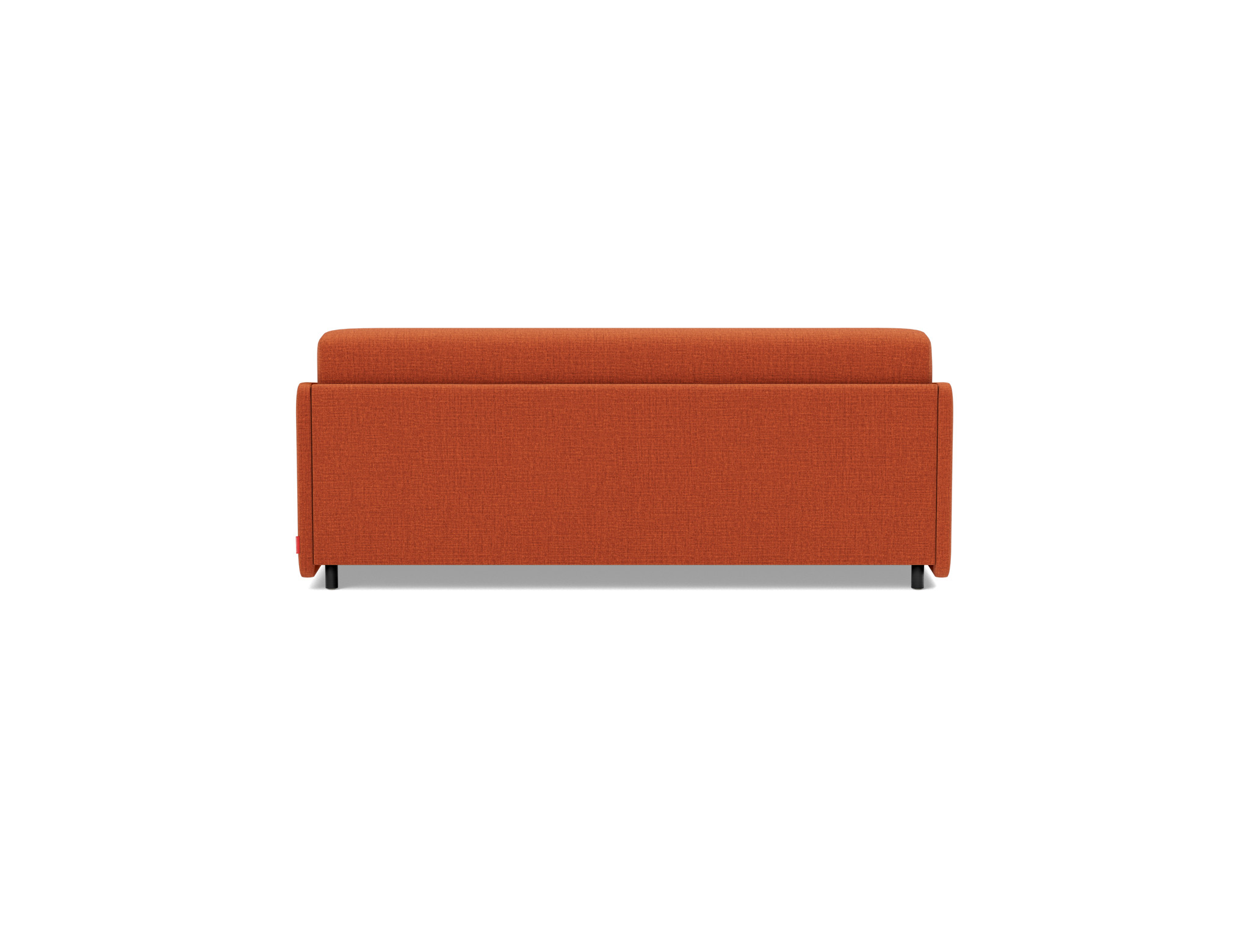 Schlafsofa Eivor mit Taschenfederkernmatratze 160 Chenille Esina 412-Rust-Orange