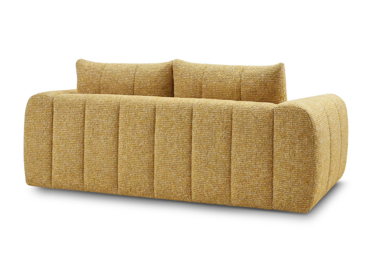 Bobochic Nesty Sofa 3-Sitzer Melange-Stoff Gelb
