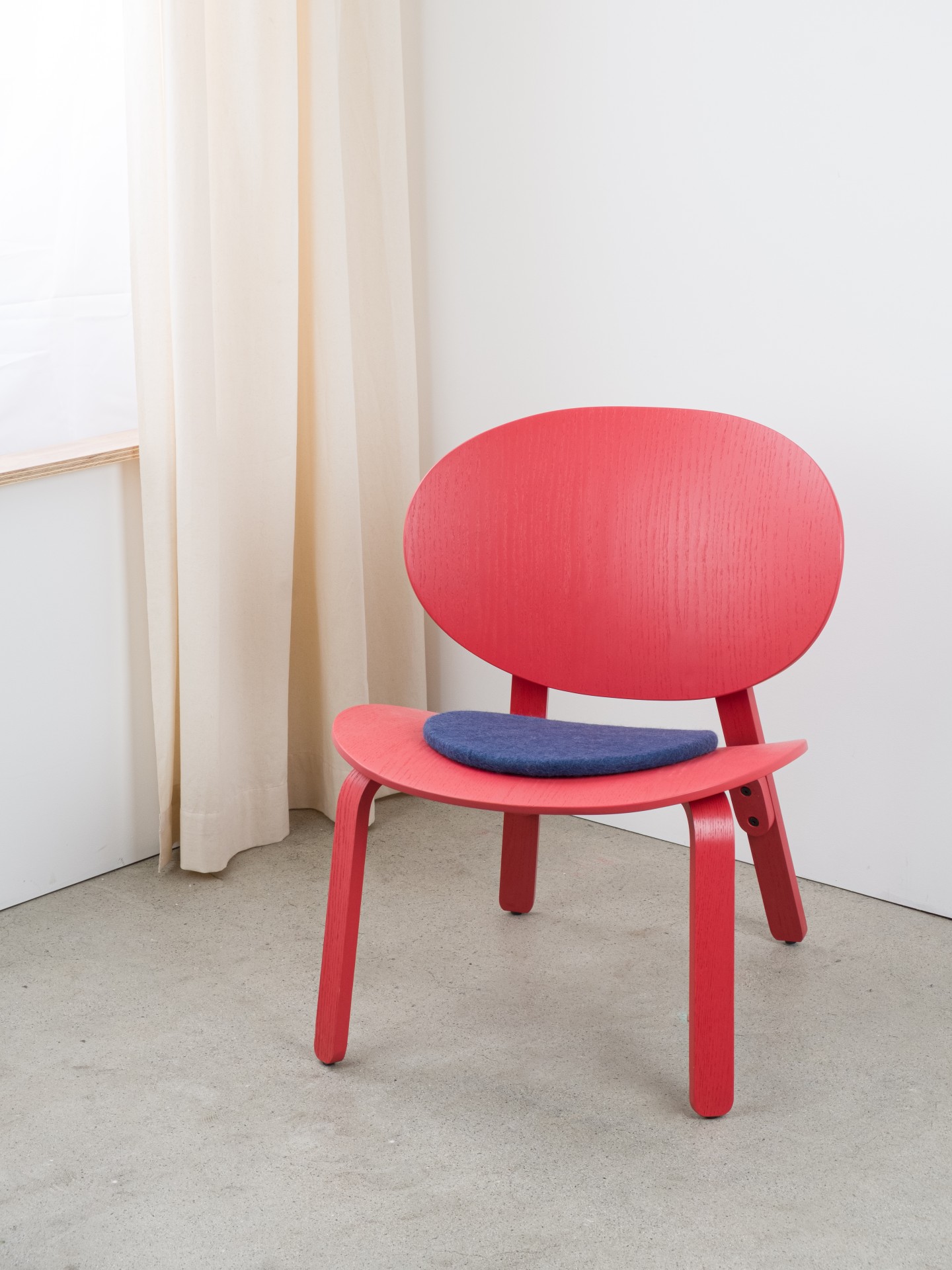 myfelt Alva - Flache Sitzauflage rund