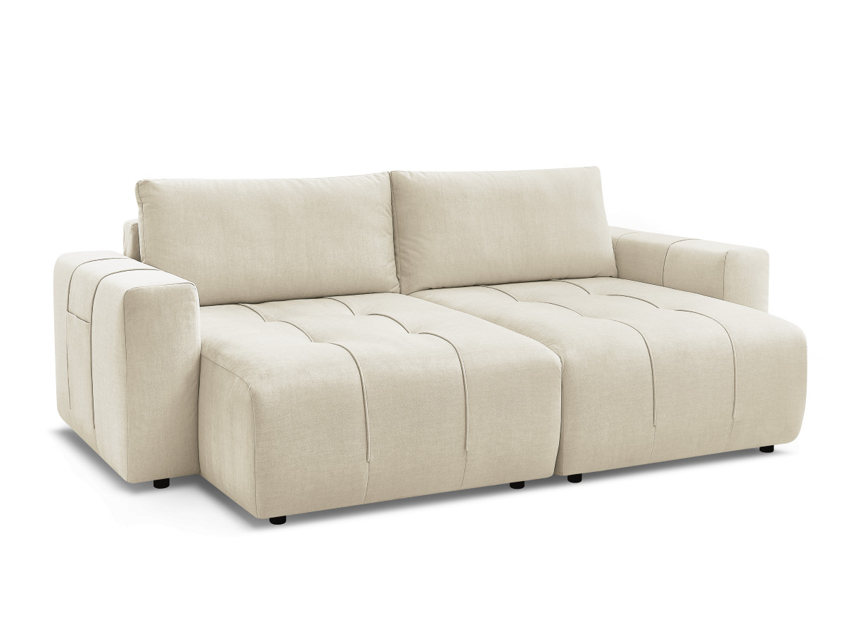 Bobochic Arsene Sofa 4-Sitzer Samt Beige