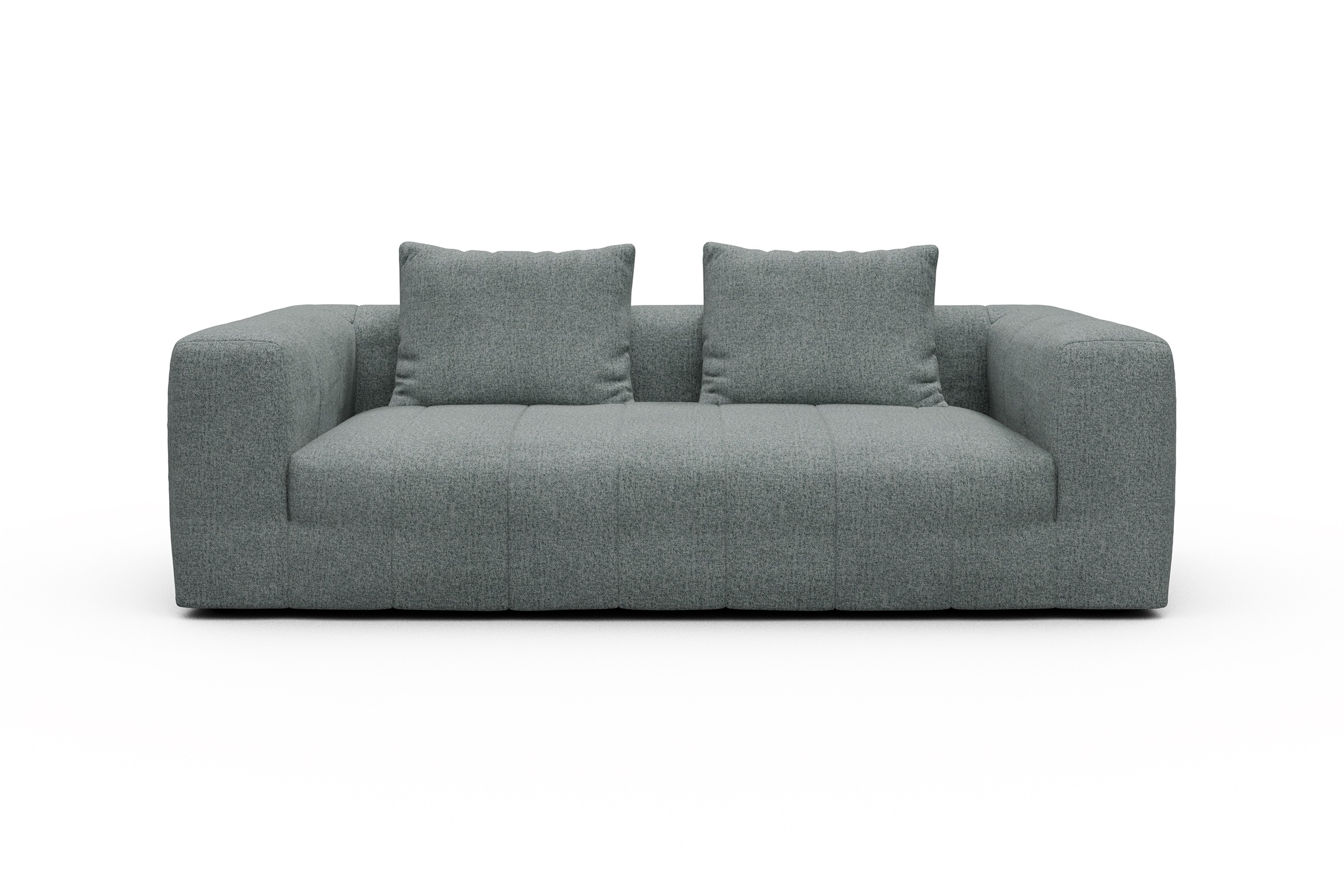 Sofa Hugo 3-Sitzer Casone-Light-Mixed-Green