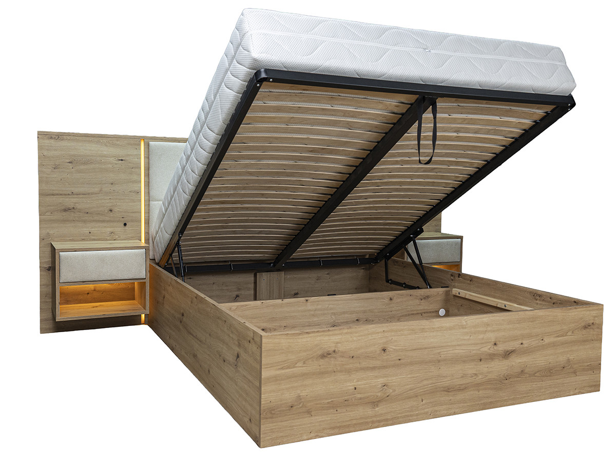 Bobochic Ryokan Polsterbett mit Bettkasten