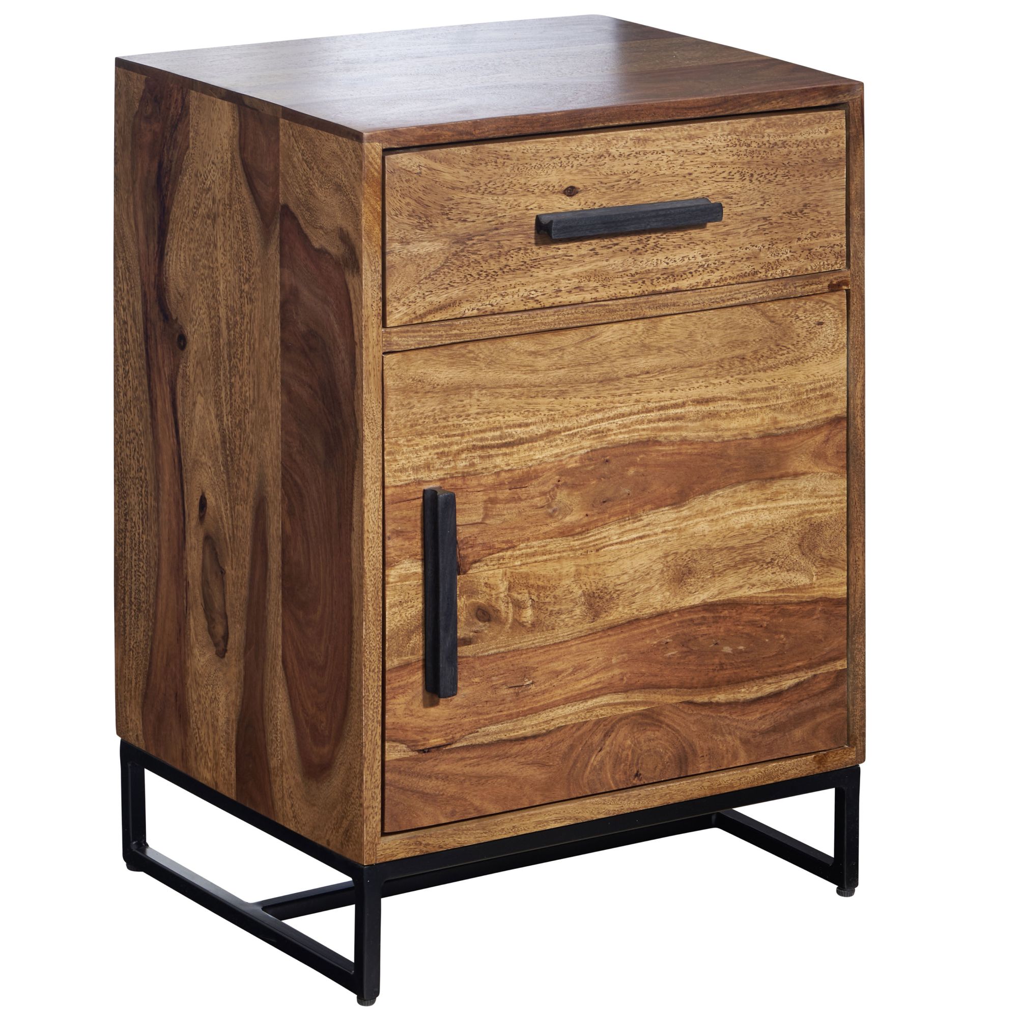 Nachttisch Tingvoll Massivholz Sheesham 45 × 35 × 65 cm