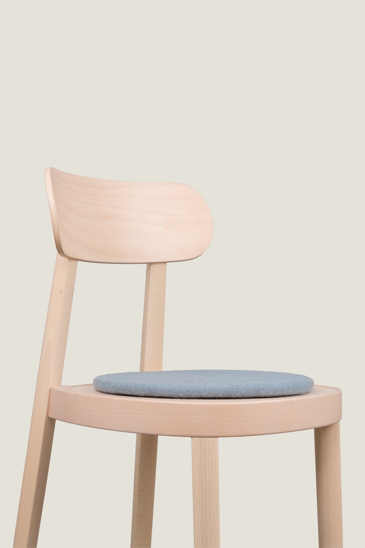 myfelt Mia - Flache Sitzauflage rund