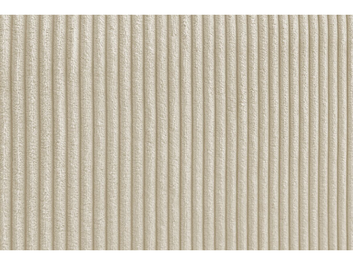 Bobochic Nihad Sofa 3-Sitzer Cordsamt Beige