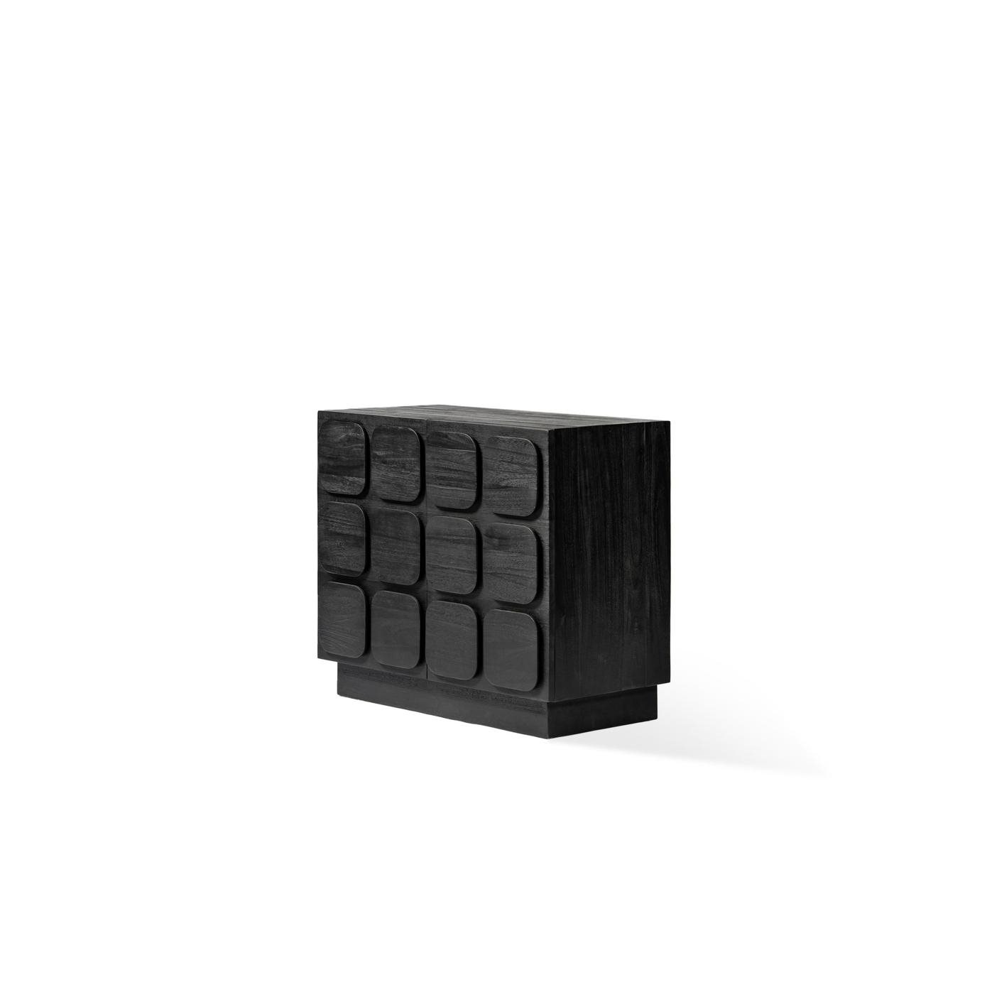 Jesper Home Sideboard Sirkka Black 2 Türen