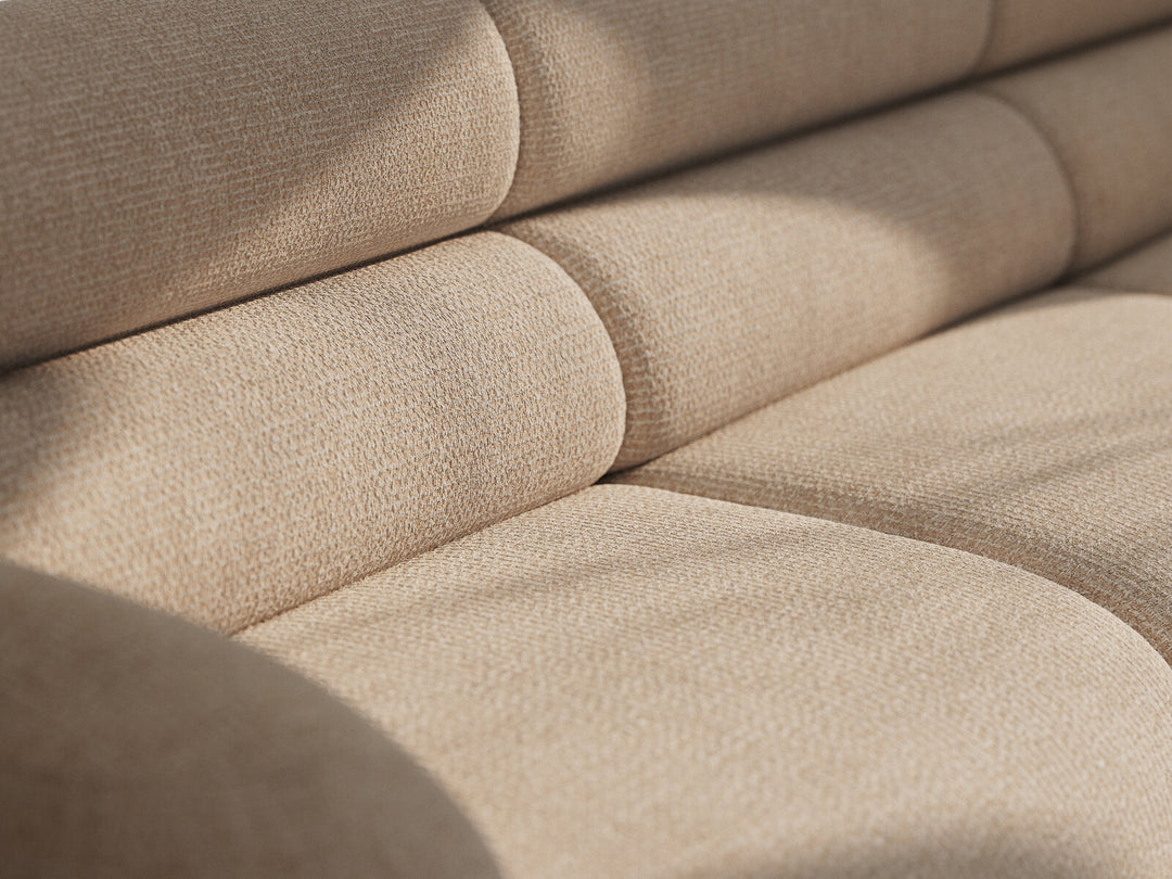 Micadoni Neo Modulares Sofa 4-Sitzer Chenille SILENCIO Sand