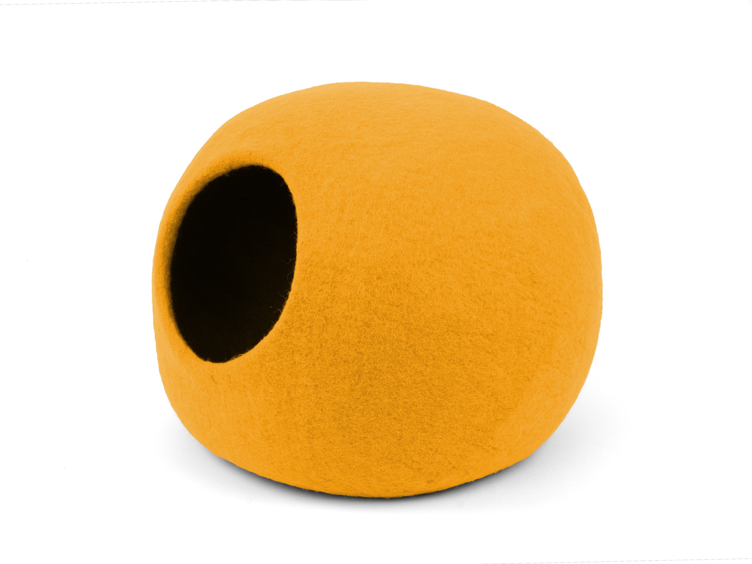 myfelt Risa Katzenhöhle Ockergelb Ø 45 x 38 cm