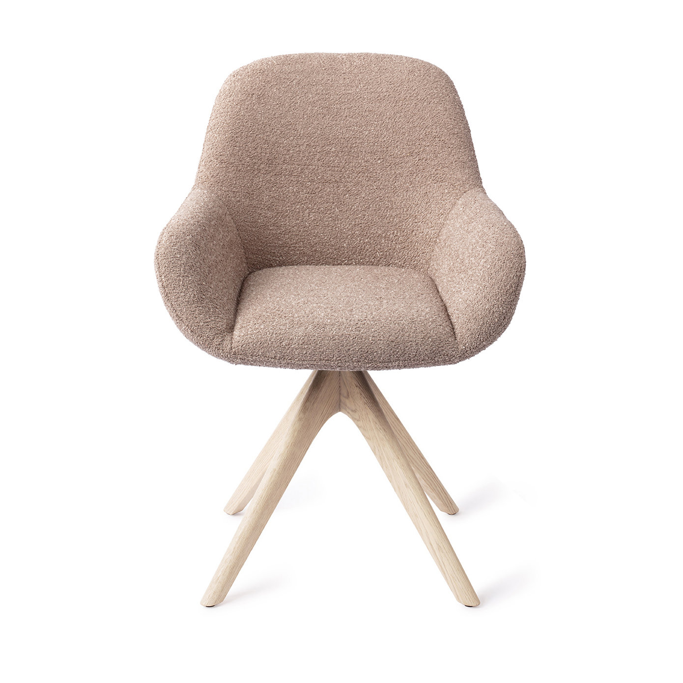 Jesper Home Esszimmerstuhl Kushi Stone Haze Revolve Eiche gebleicht