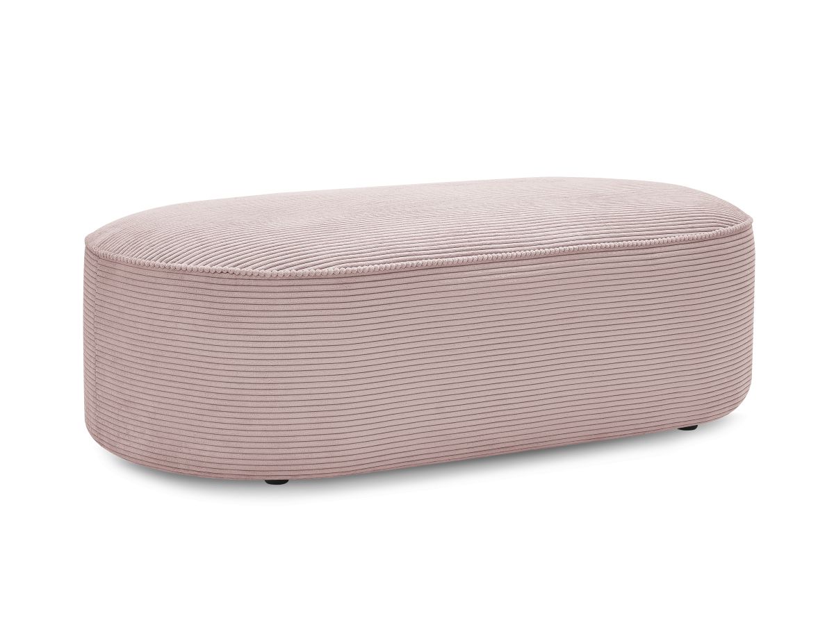 Bobochic Rousseau Pouf Cordsamt Violett