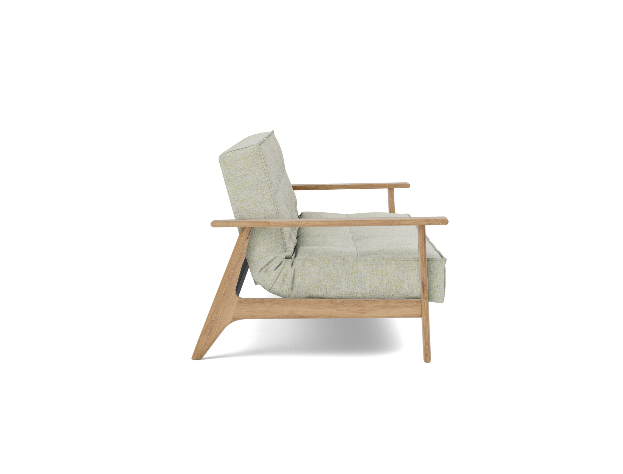 Schlafsofa Splitback Frej Flachgewebe Avella 280-Sand