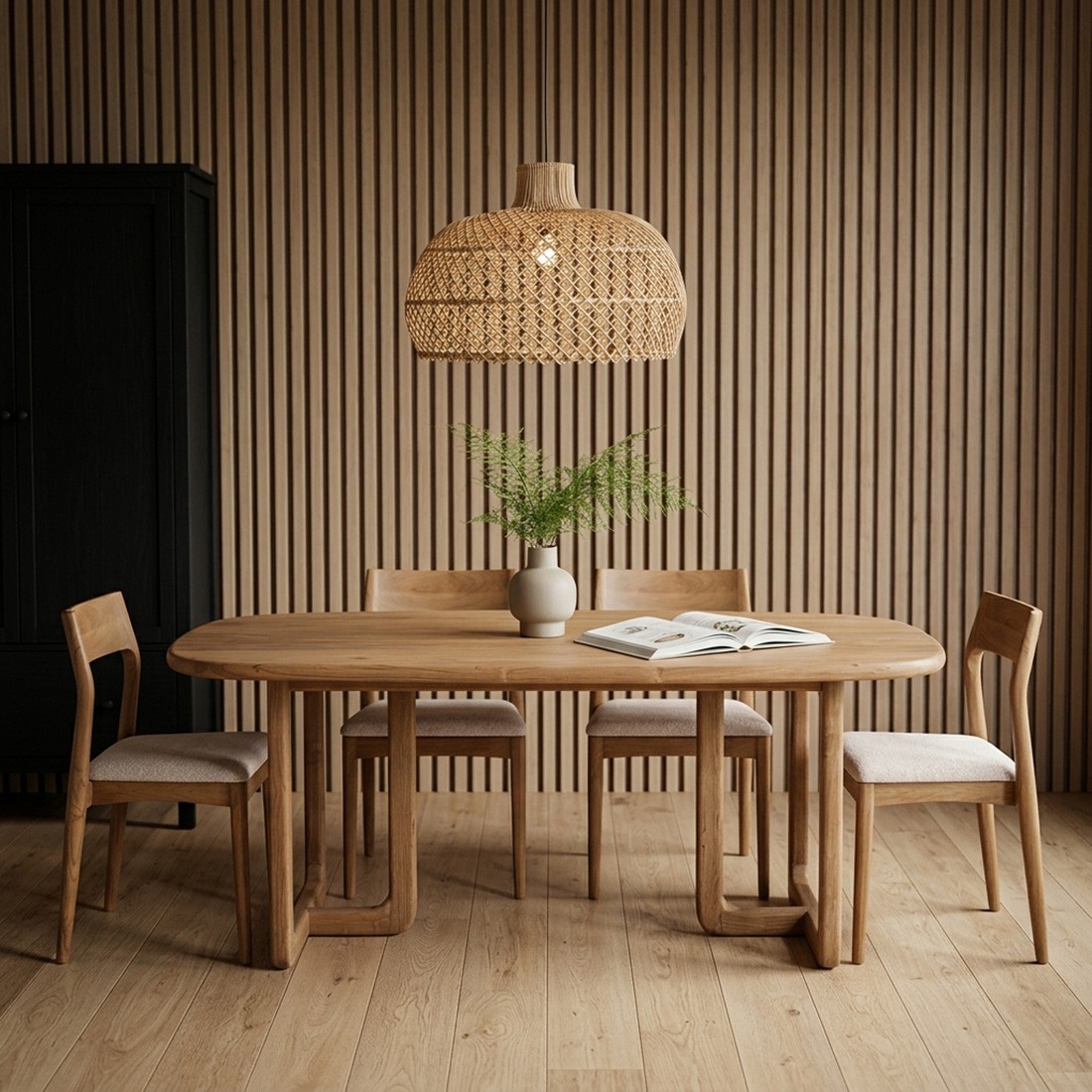 Raw Materials Invierno Esstisch aus Teakholz 200cm