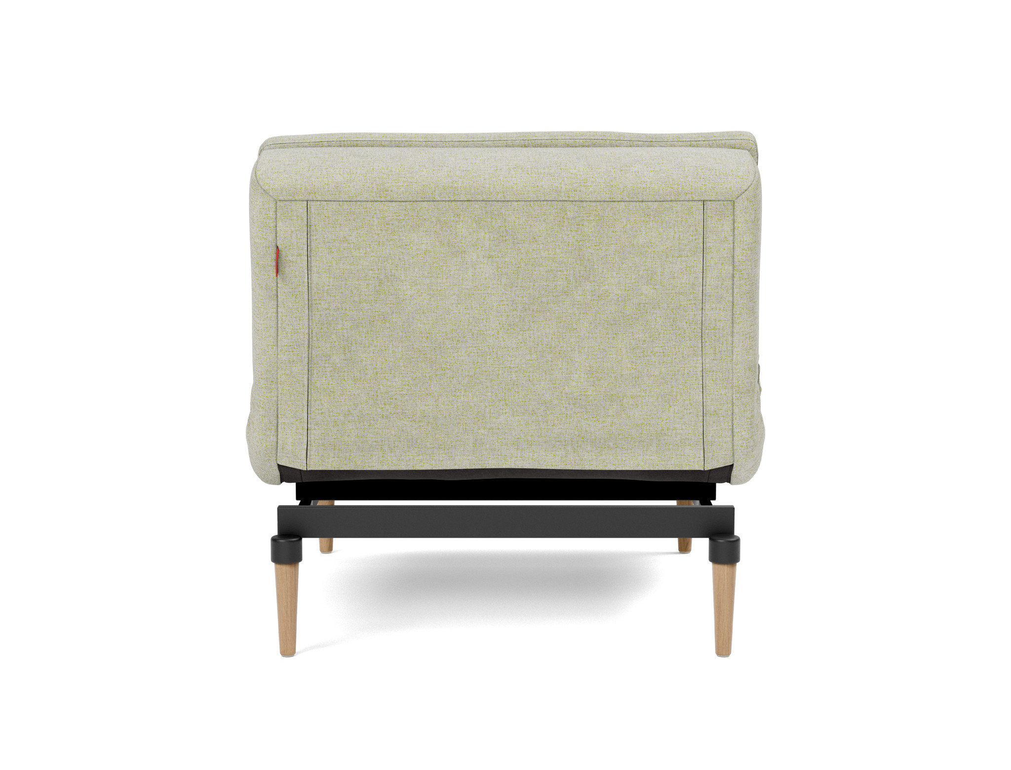 Sessel Dublexo Flachgewebe Avella 280-Sand Beine Styletto Eiche hell