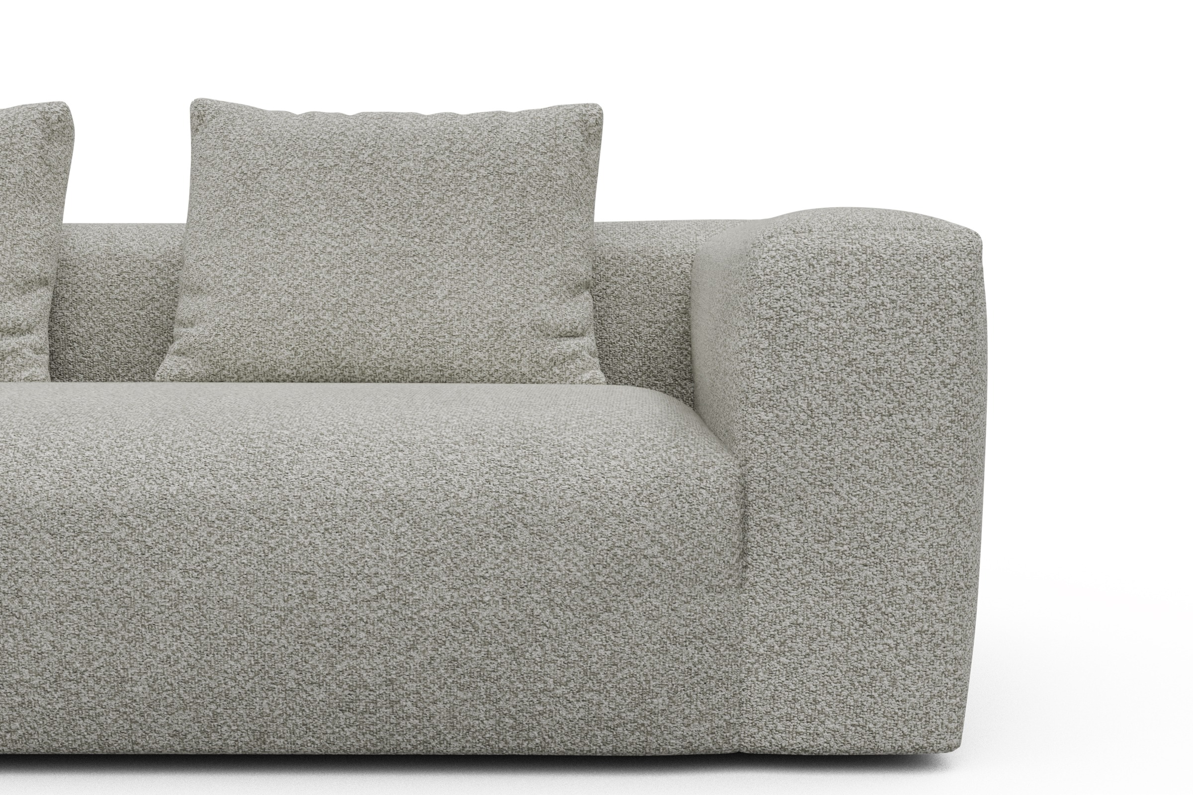 Sofa Fred 3-Sitzer Vanora-Warm-Sand