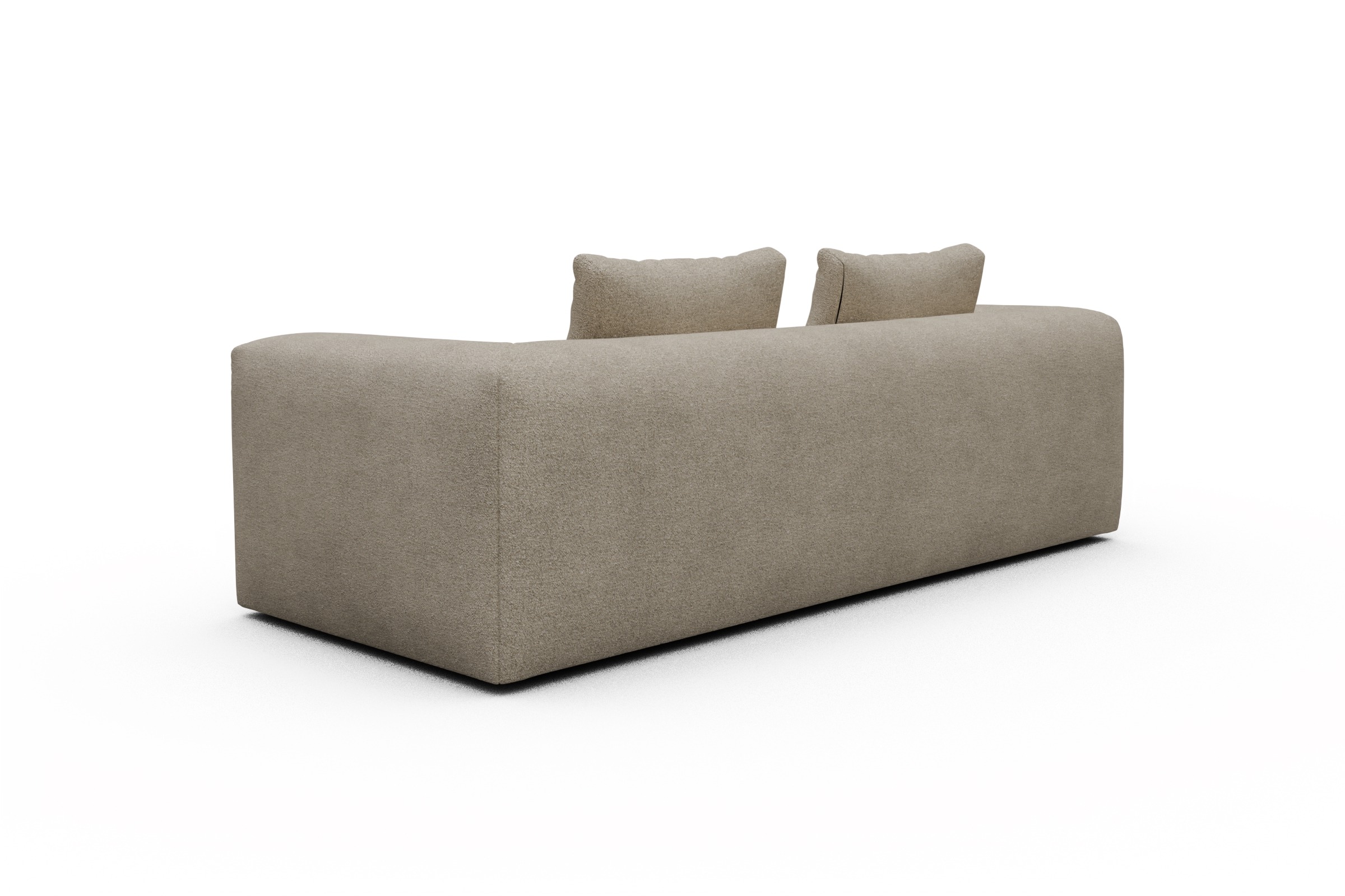 Sofa Fred 3-Sitzer Boucle-Belge