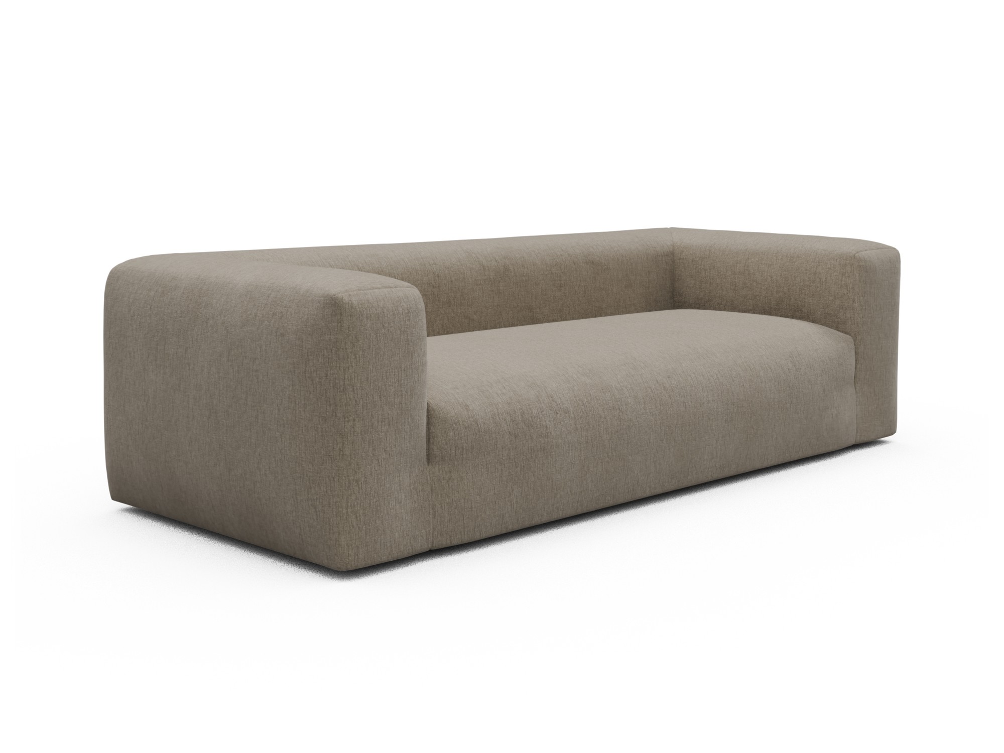 Skandi Home Sofa Fred 3-Sitzer Smooth-Beige moebelfaktor