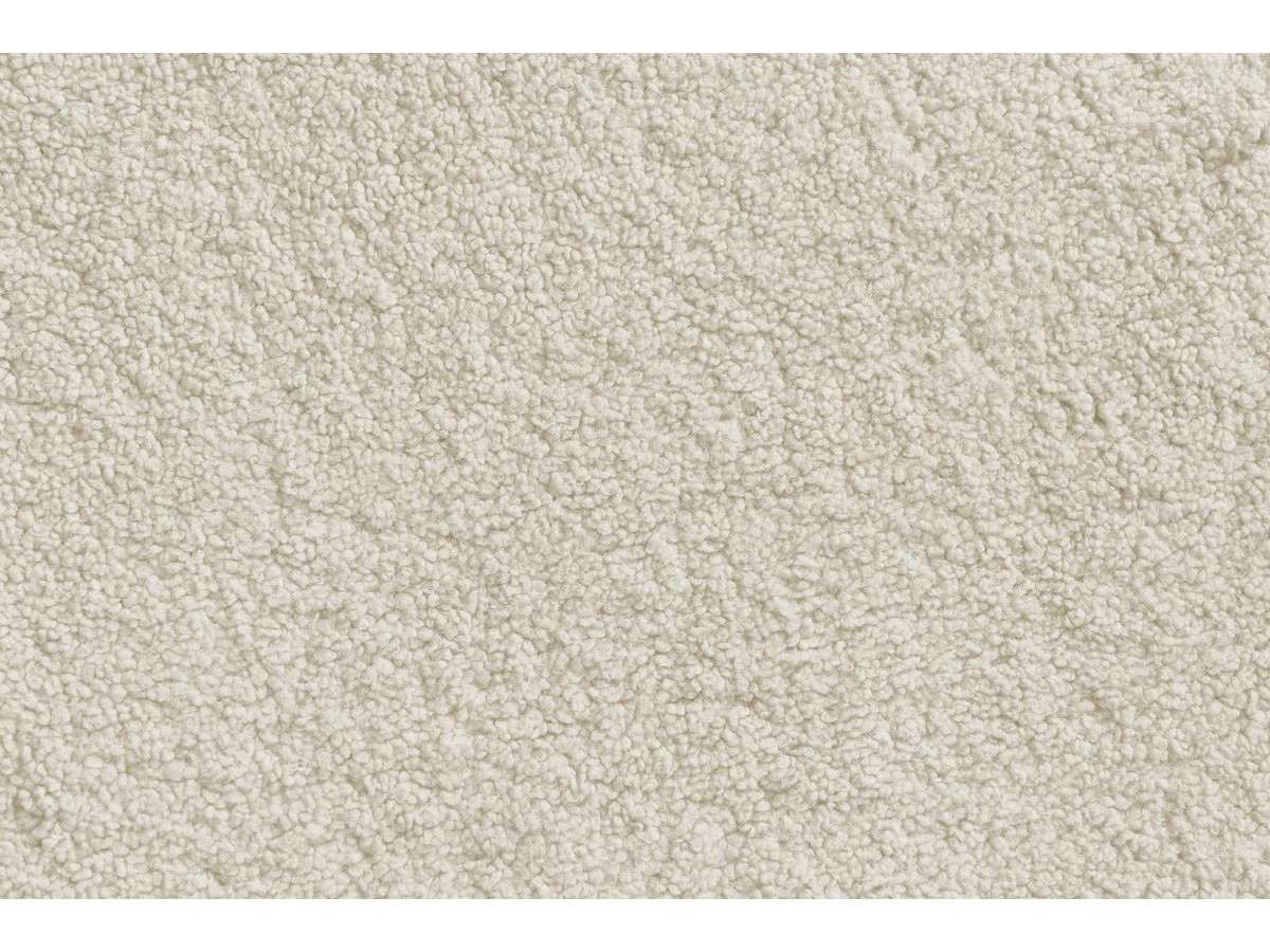 Bobochic Meribel Pouf Bouclé-Stoff Beige