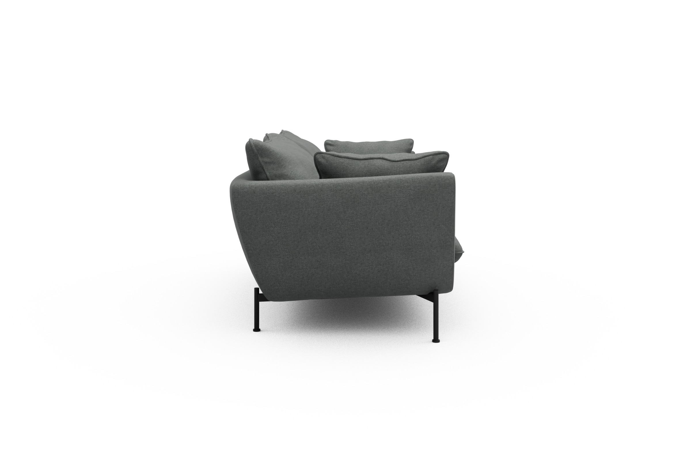 Sofa Anton PREMIUM 2-Sitzer Satya-Steel