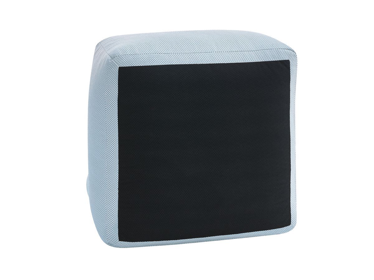 Bobochic Riviera Sofamodul 1-Sitzer Melange-Stoff Hellblau