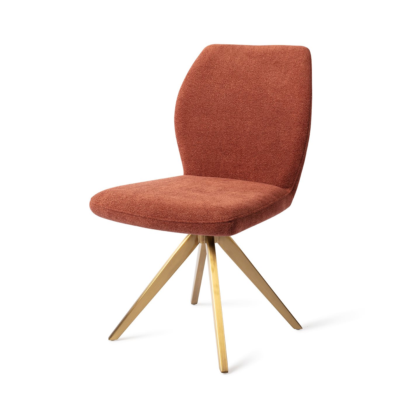 Jesper Home Esszimmerstuhl Ikata Cosy-Copper Turn Gold