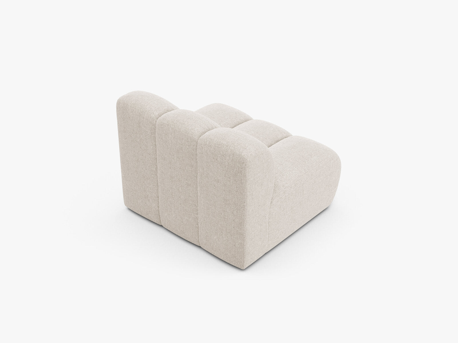 Micadoni Armloses Modul Lupine Chenille Eden Helles Beige