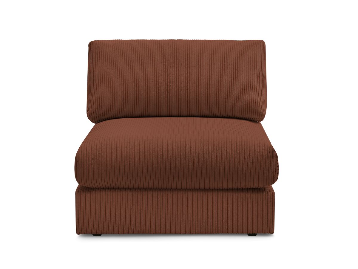 Bobochic Paris Sofamodul 1-Sitzer Cordsamt Orange