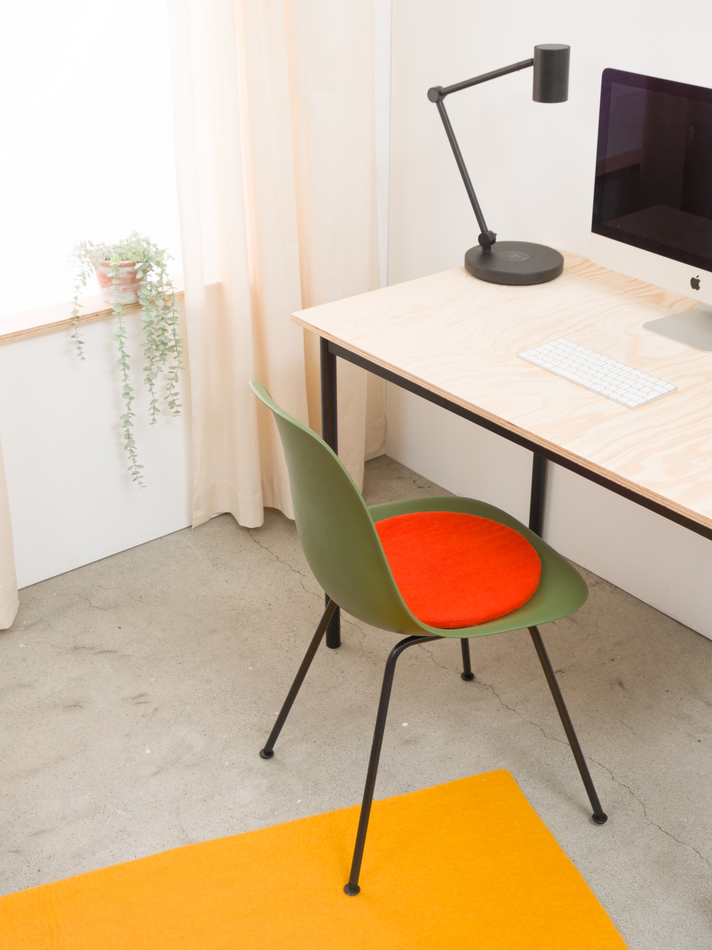 myfelt Mats - Flache Sitzauflage rund