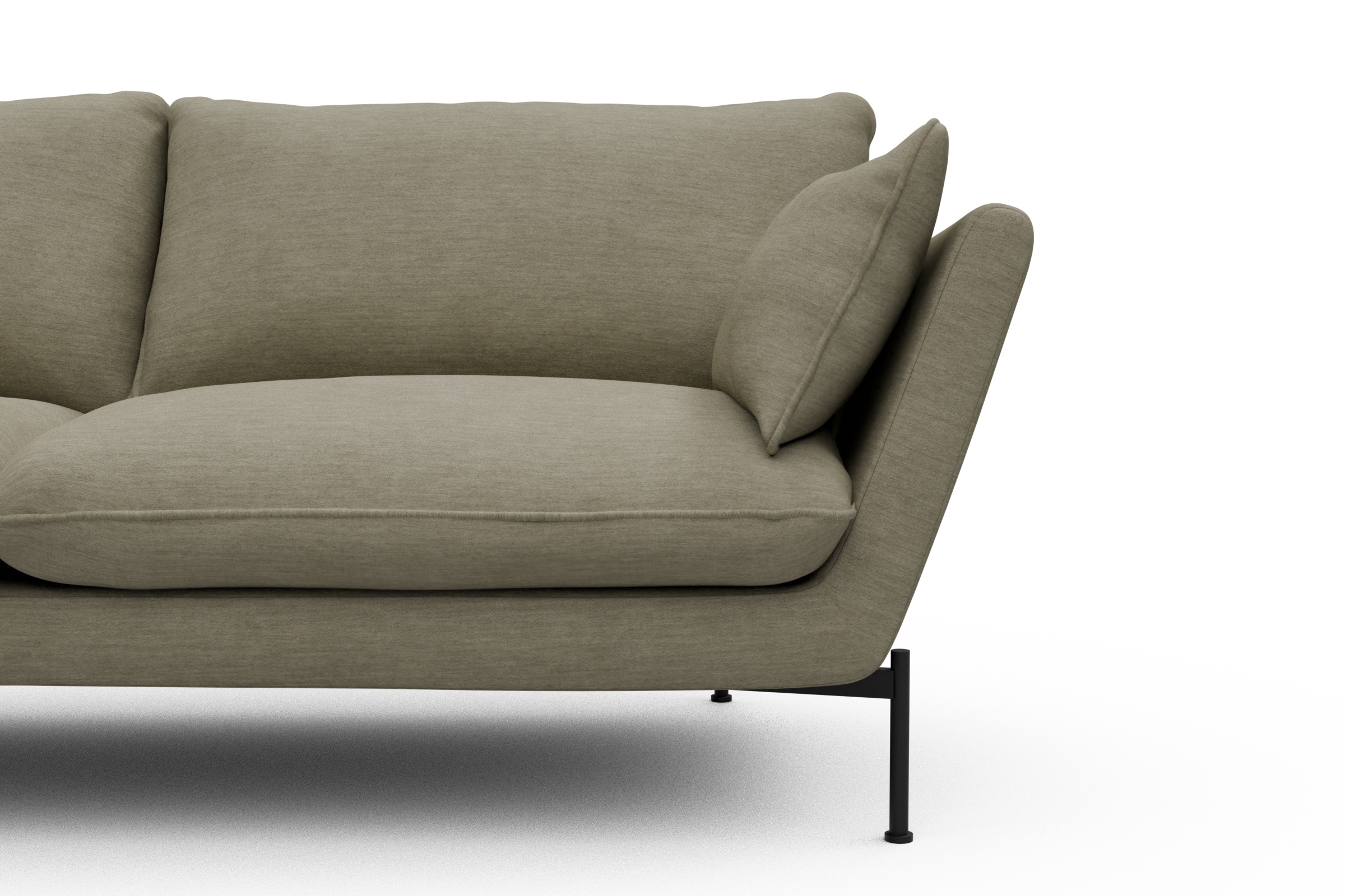 Sofa Anton 2-Sitzer Vivus-Dusty-Sand