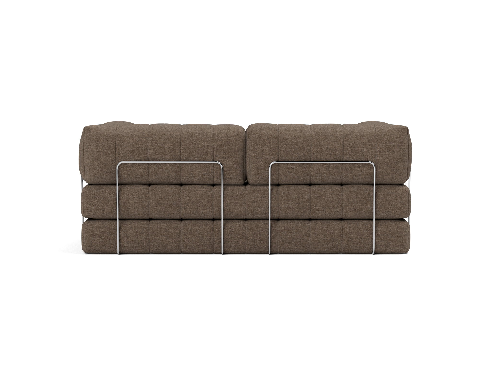 Schlafsofa CozyPad mit Armlehnen Chenille Esina 411-Cedar-Brown