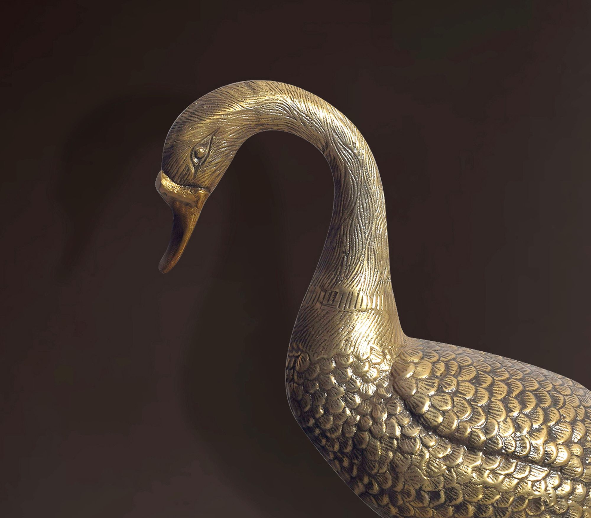 Dekofigur Innset Aluminium Gold 46 × 19 × 42 cm