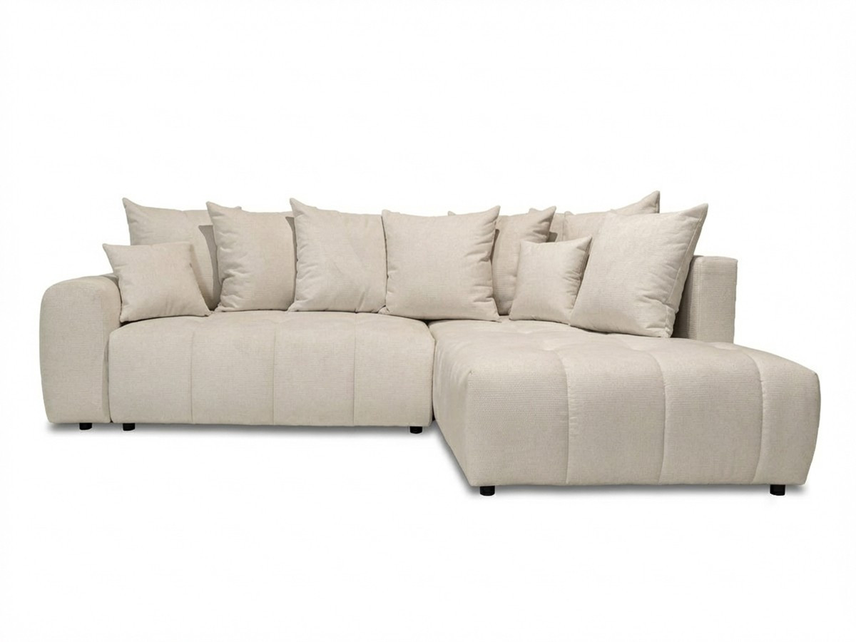 Bobochic Roxelane Ecksofa mit Schlaffunktion und Bettkasten