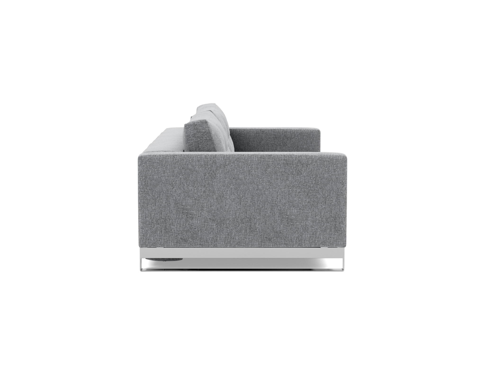 Schlafsofa Cassius D.E.L. Strukturierter Stoff Twist 565-Granite