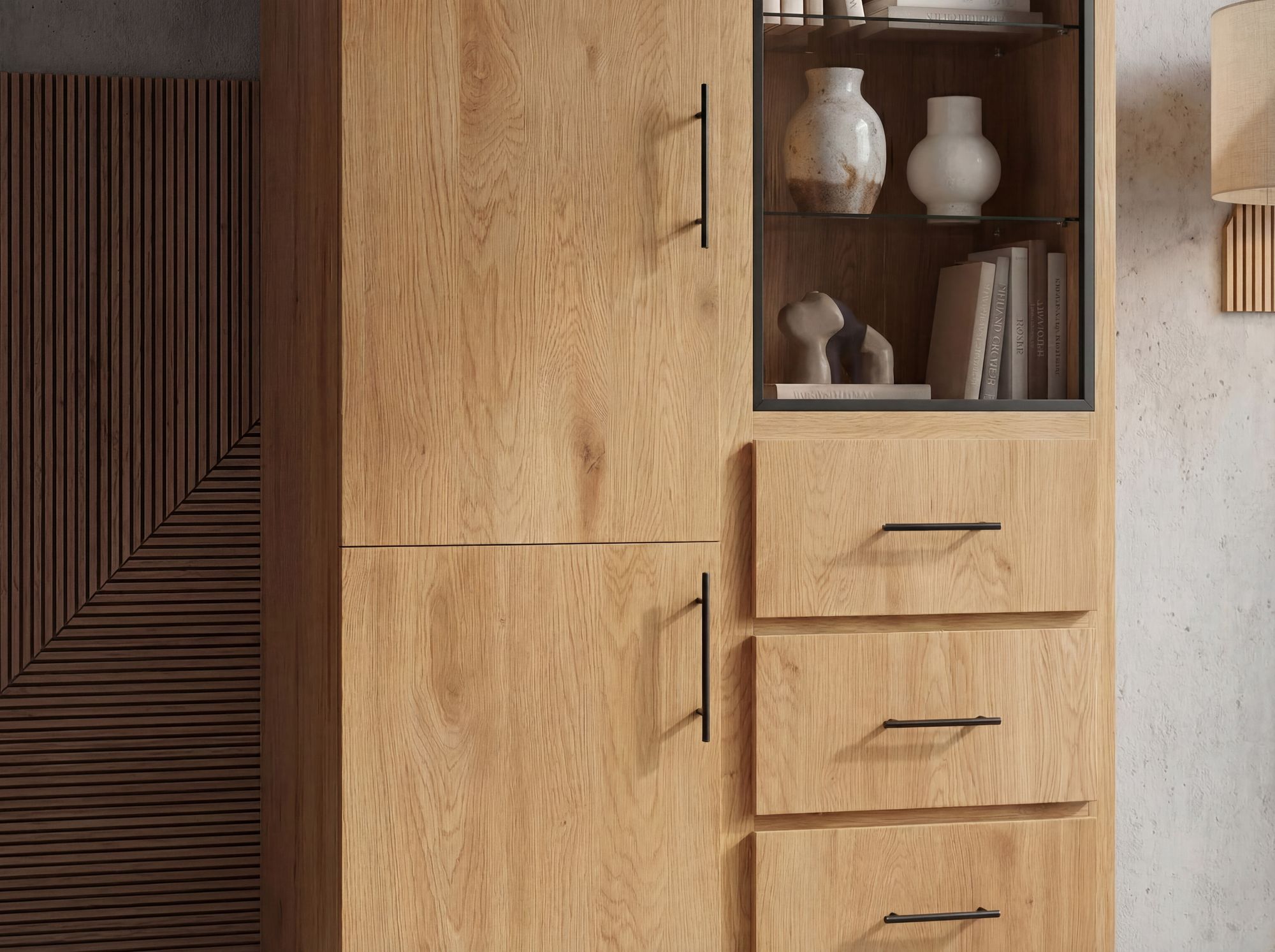 Highboard Storas Braun 100 × 40 × 188 cm