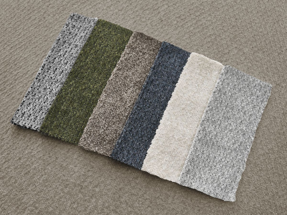 Bobochic Sidonie Sofa 5-Sitzer Melange-Stoff Taupe