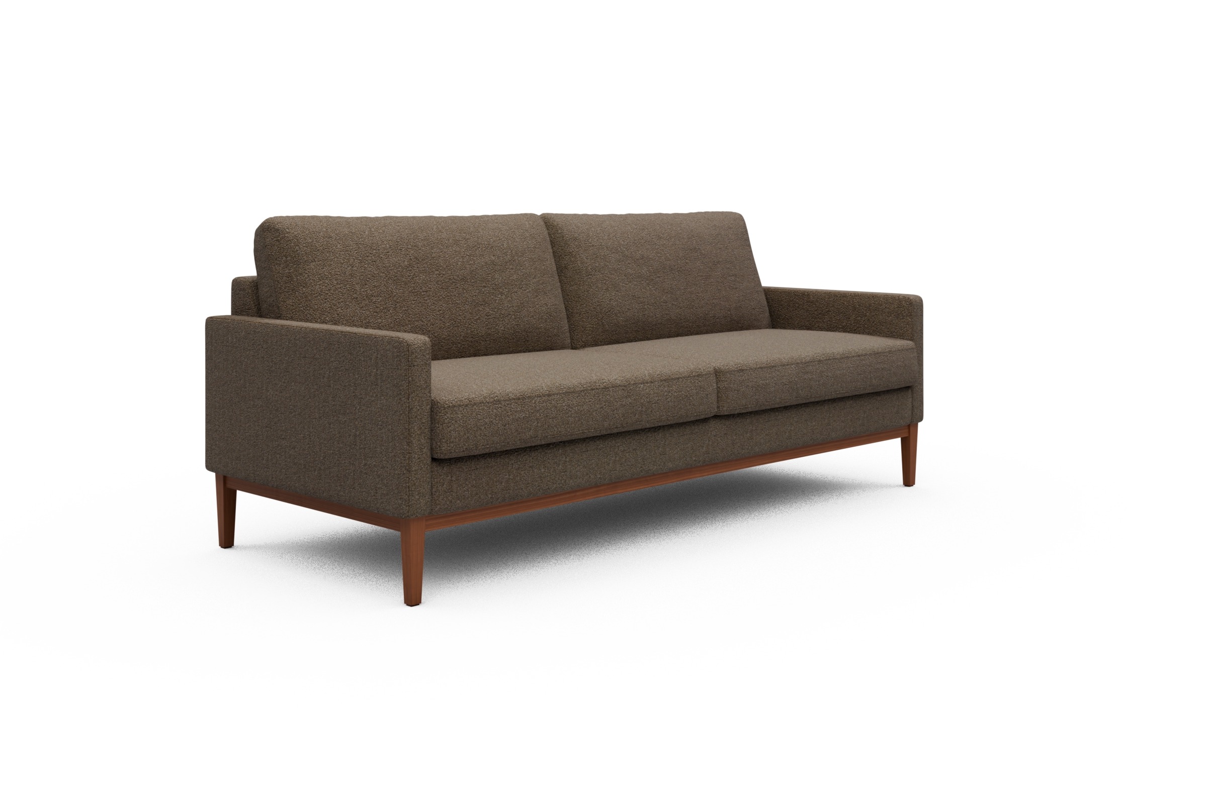 Sofa Bodo 3-Sitzer Aivi-Khaki-Brown