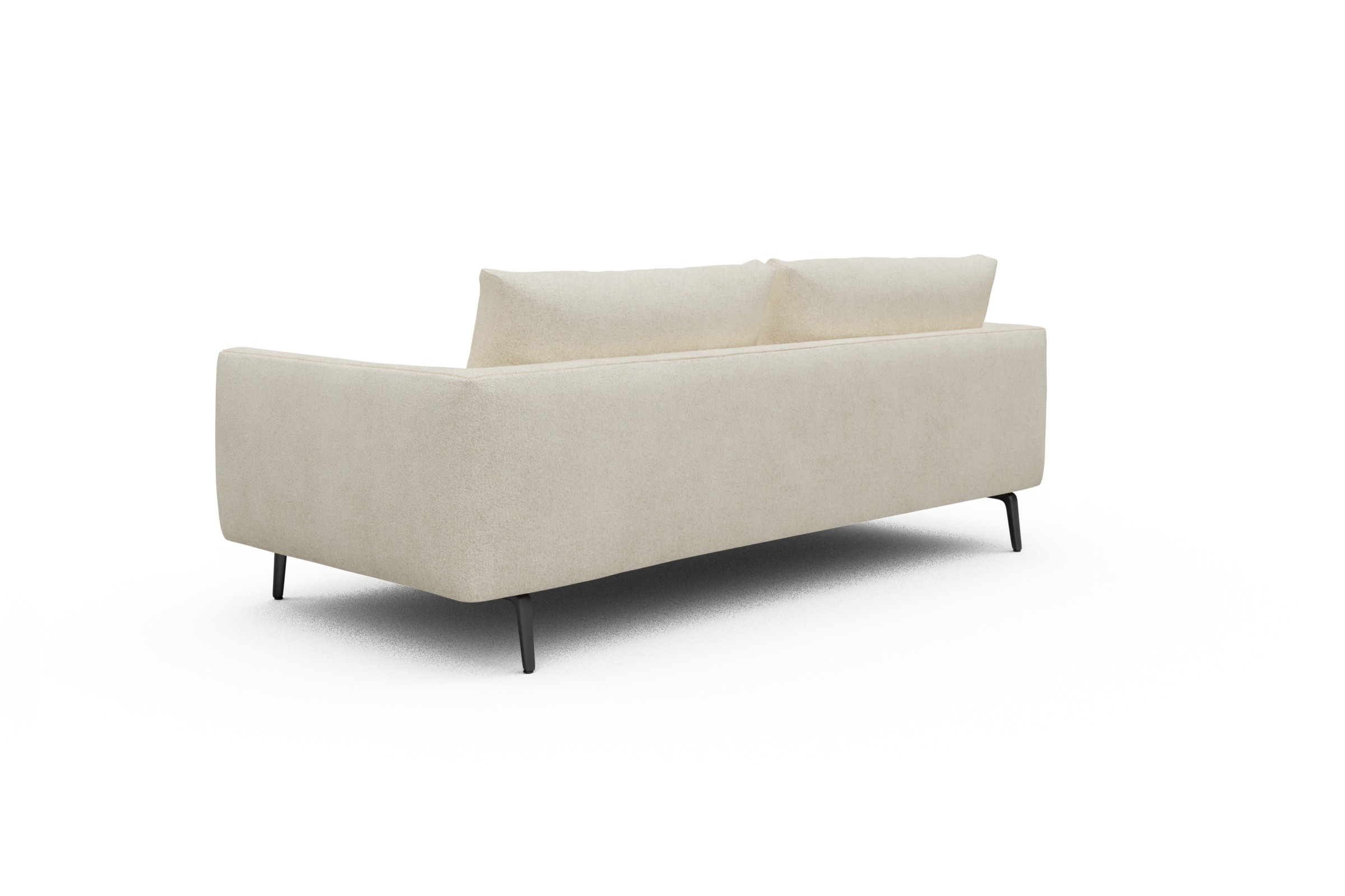 Sofa Karl 3-Sitzer Boucle-Off-White