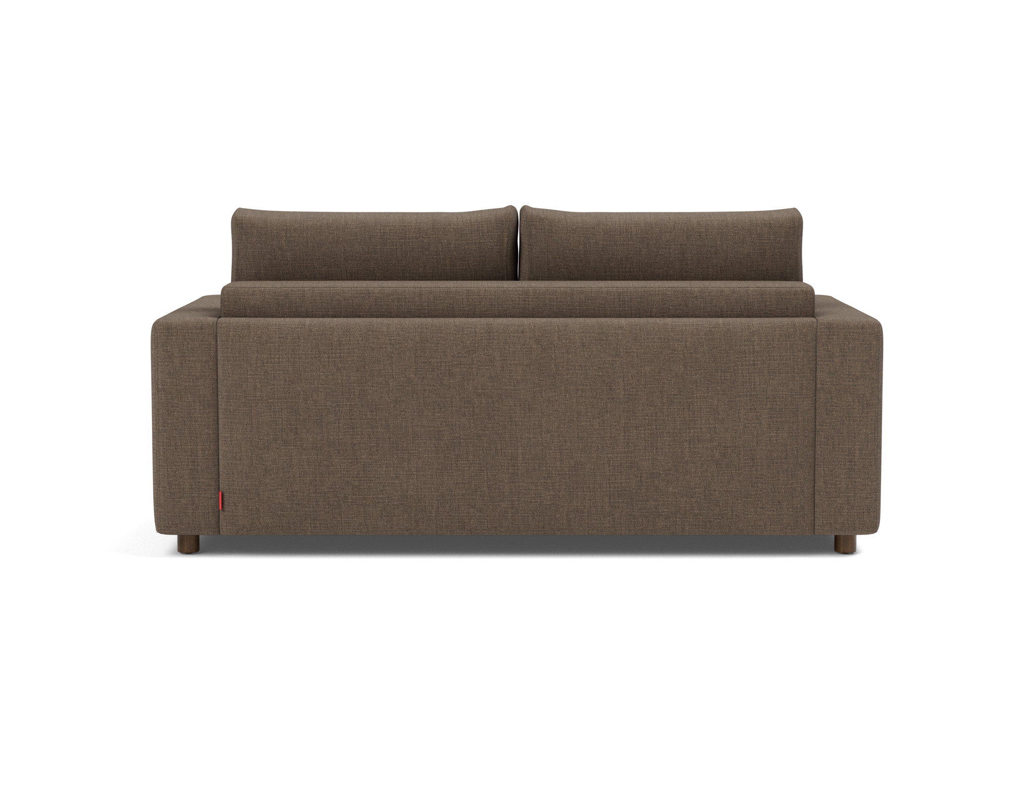 Schlafsofa Neah mit Standard-Armlehnen 160 Chenille Esina 411-Cedar-Brown