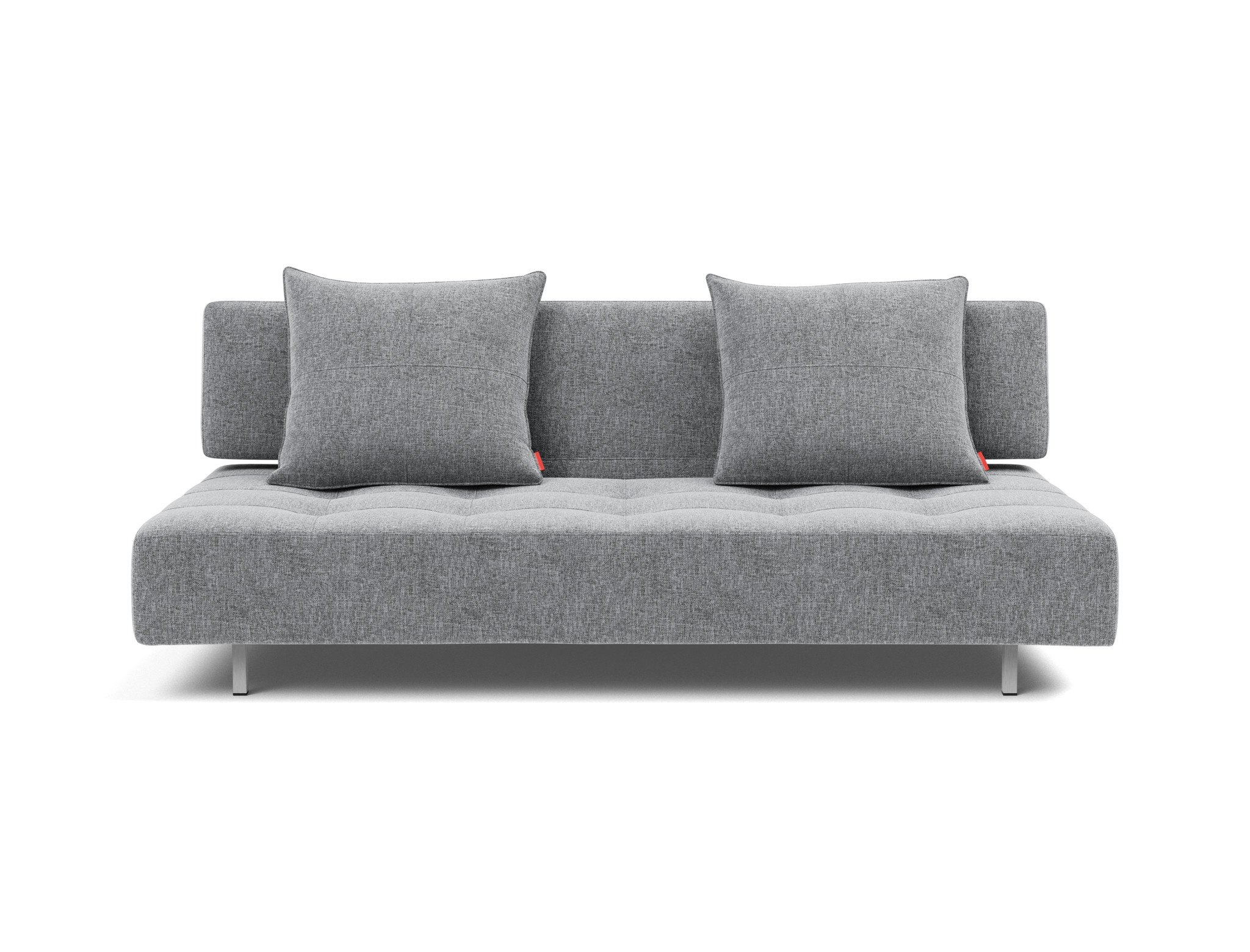 Schlafsofa Long Horn D.E.L. Strukturierter Stoff Twist 565-Granite