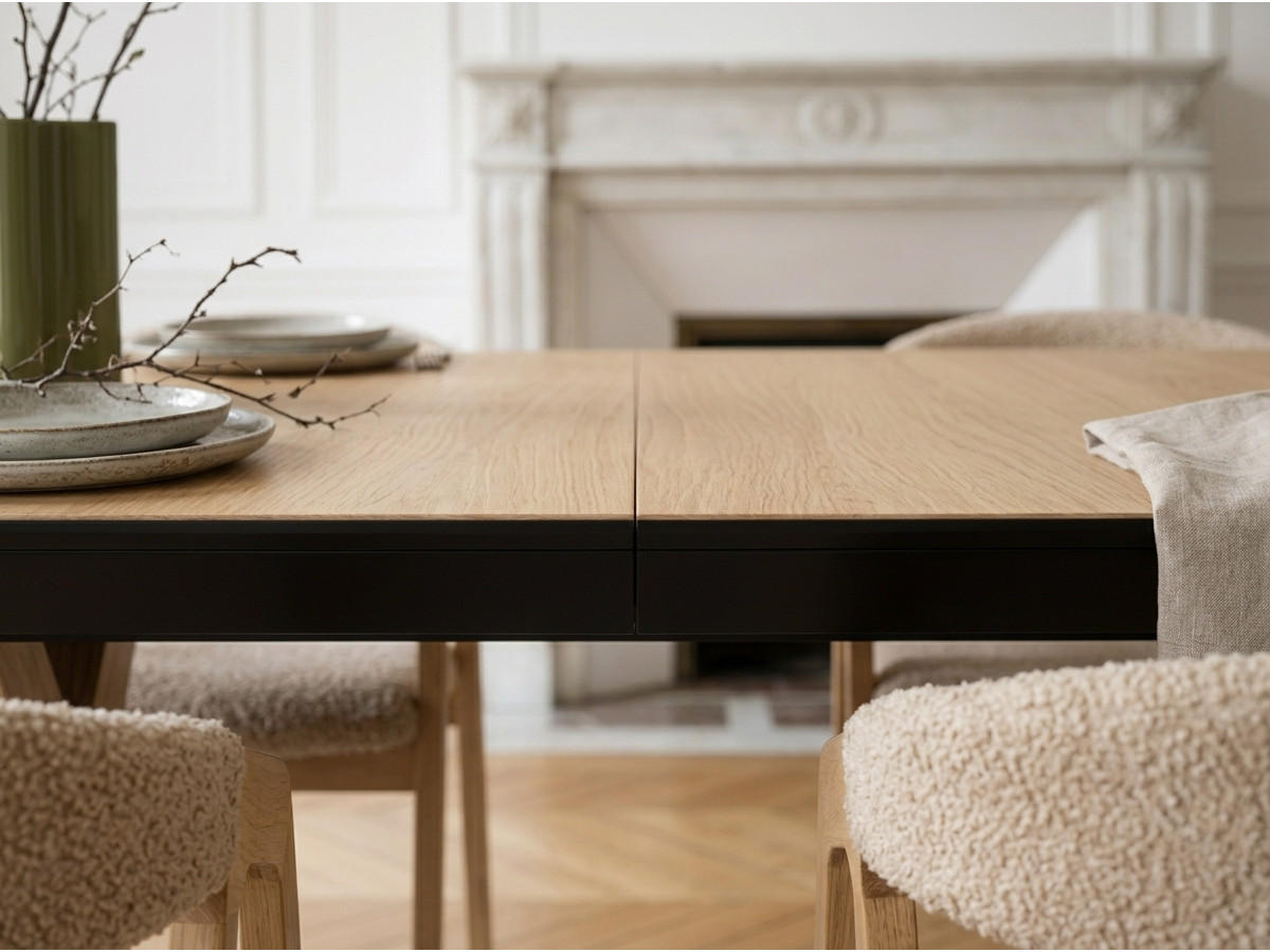 Bobochic Martha Esstisch ausziehbar Eiche furniert