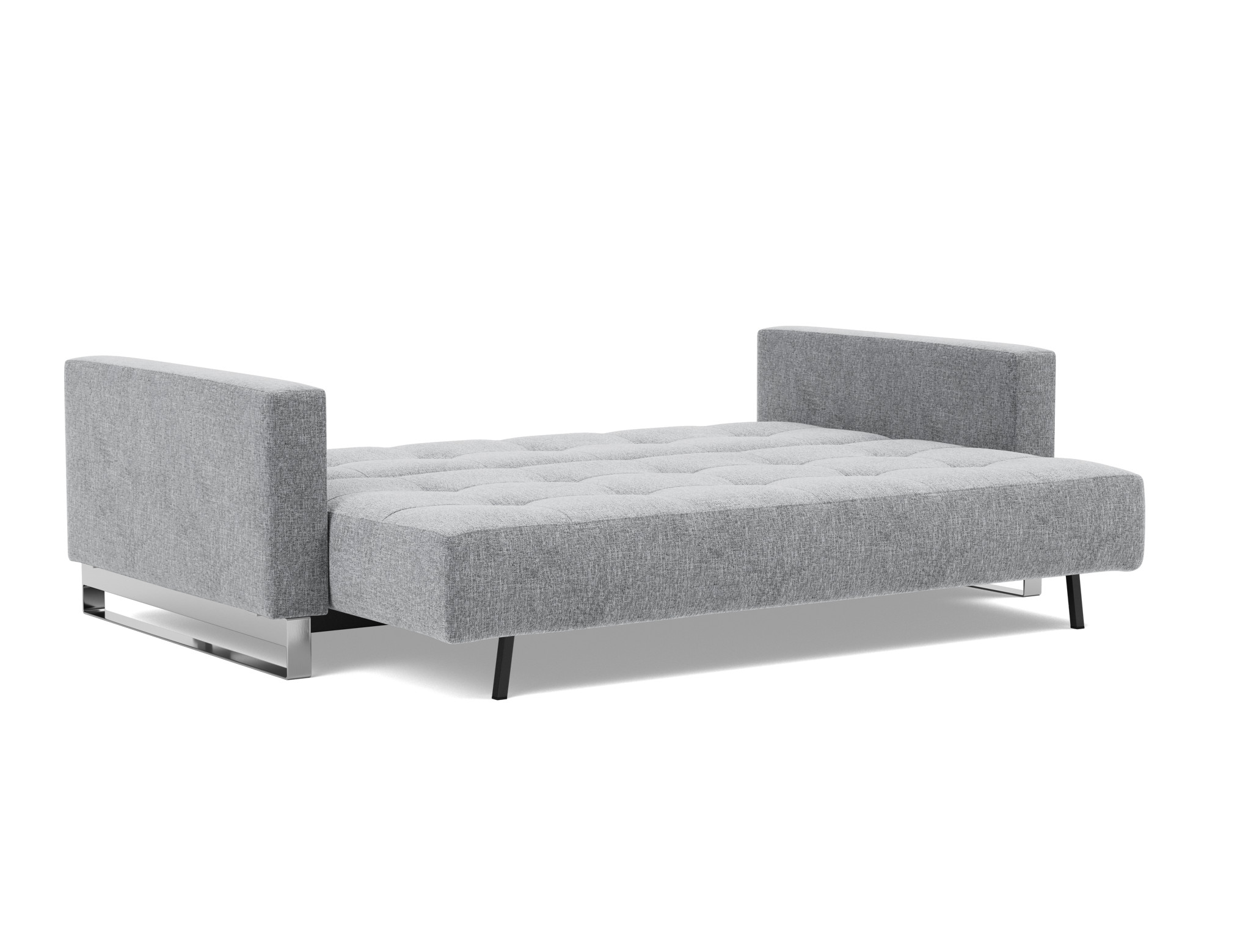 Schlafsofa Cassius D.E.L. Strukturierter Stoff Twist 565-Granite