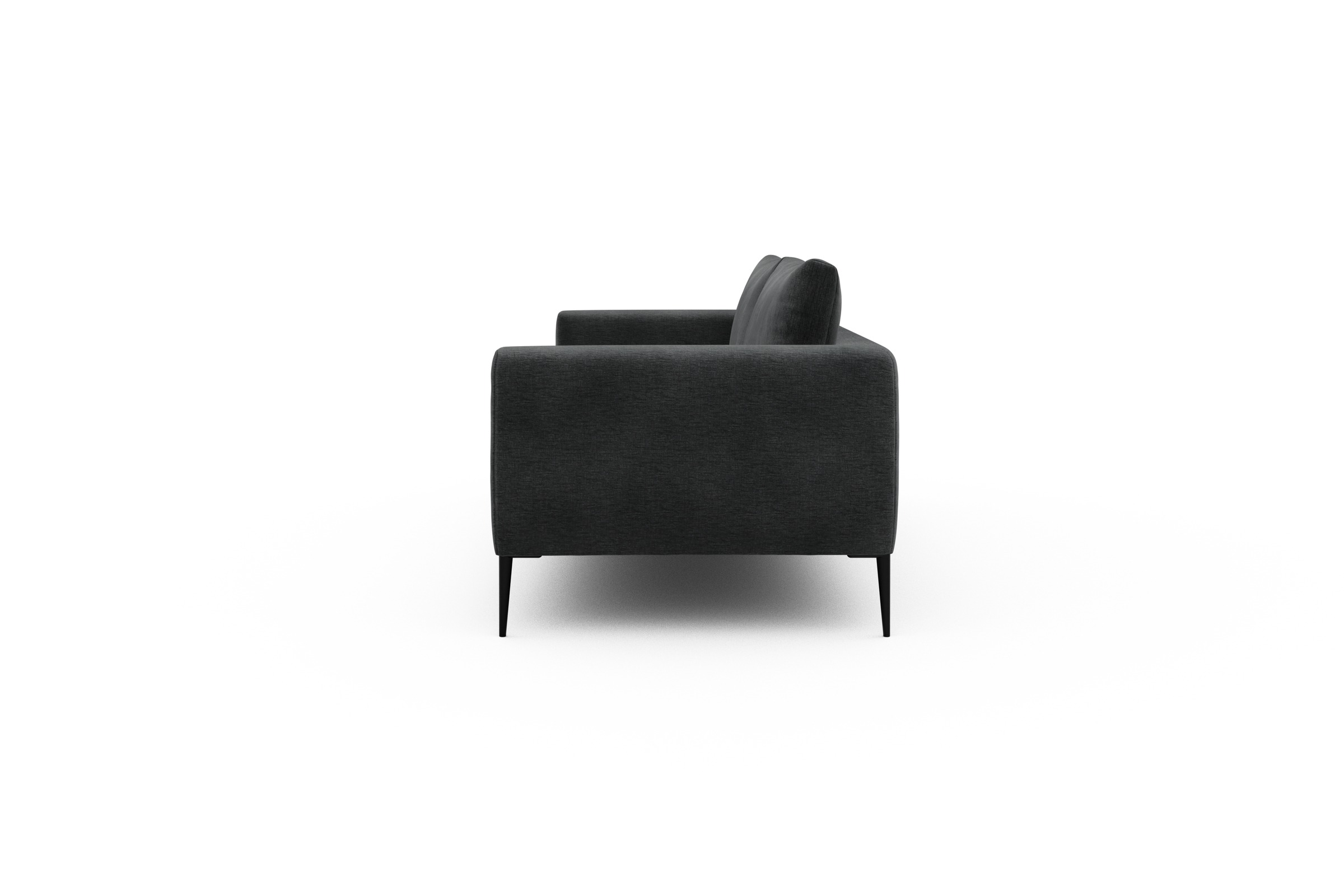 Sofa Paul 3-Sitzer Smooth-Deep-Warm-Grey