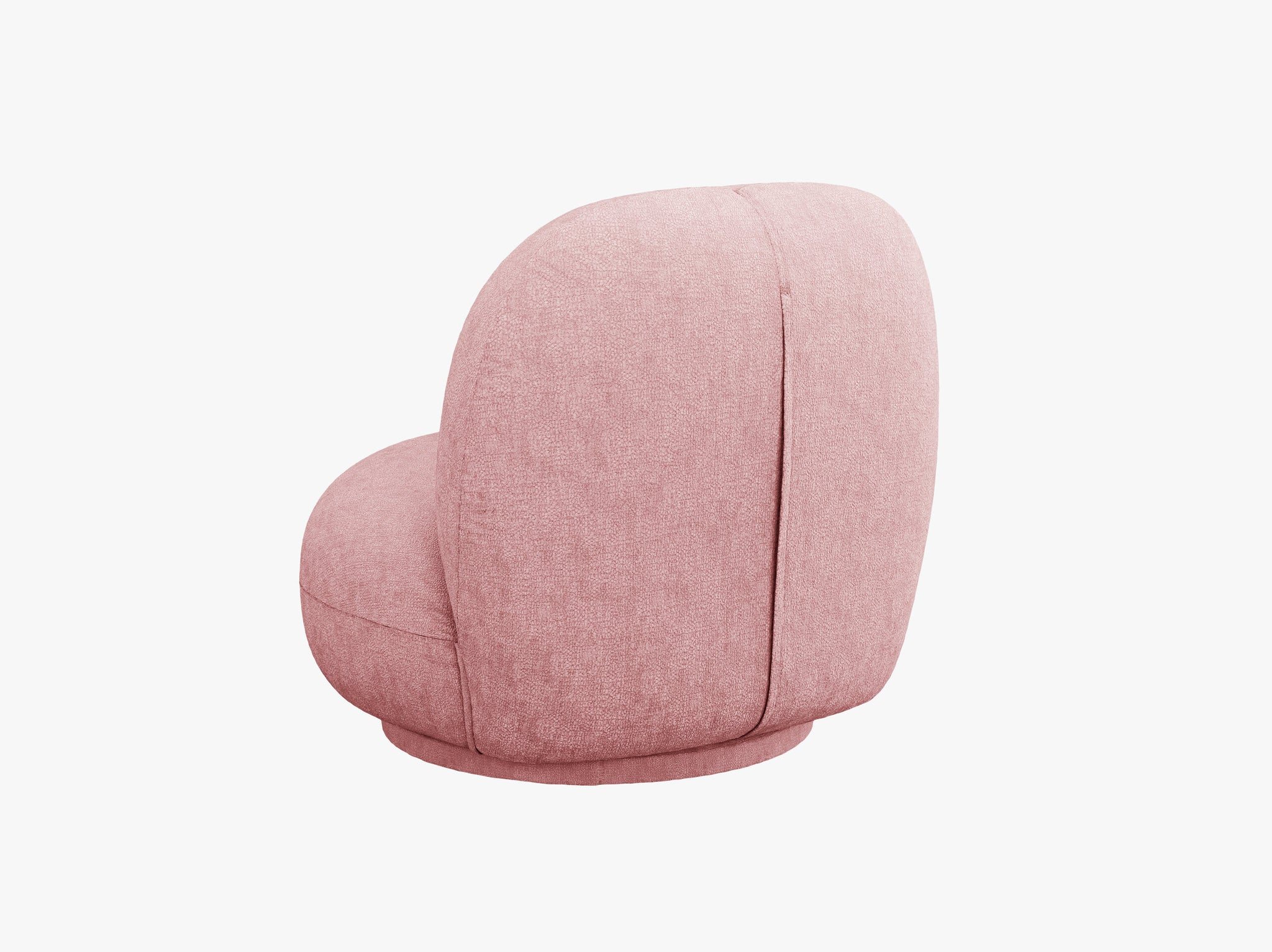 Micadoni Drehbarer Sessel Chuck Chenille Rosa