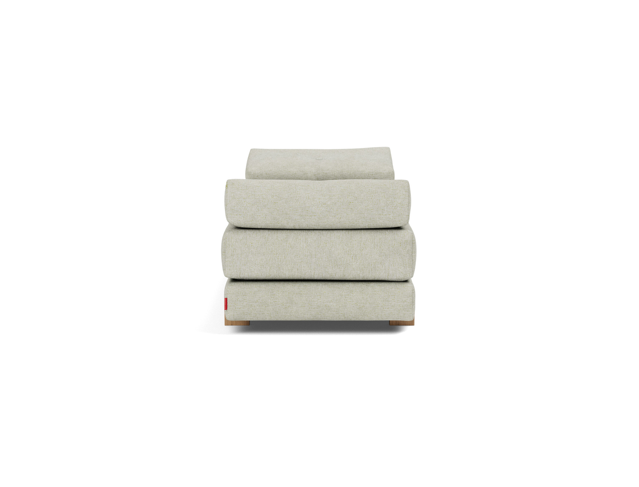 Tagesbett Sigmund Flachgewebe Avella 280-Sand Beine Drip Eiche