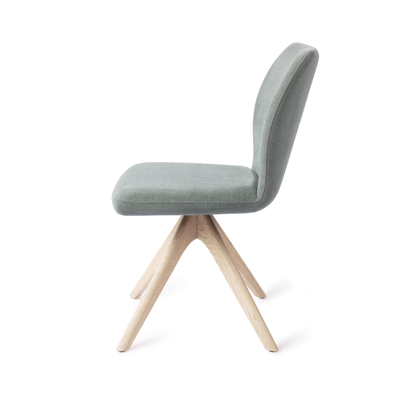 Jesper Home Esszimmerstuhl Ikata Breezy Blue Revolve Eiche gebleicht