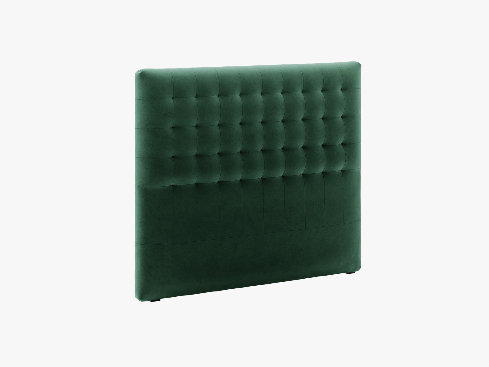 Micadoni Nova Samtiger Kopfteil 120 cm (H 120 cm) Samt Paris Grün 140x120